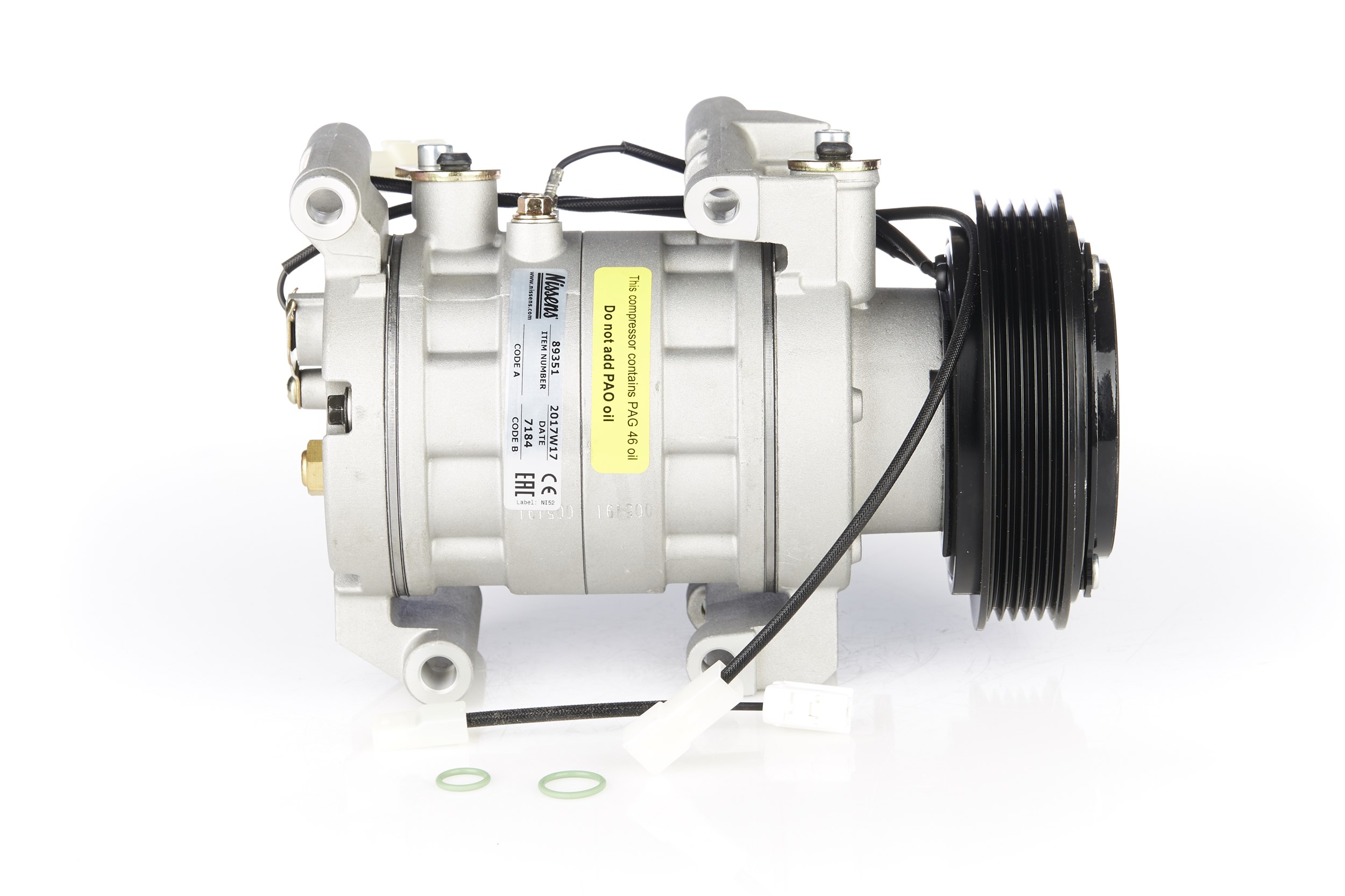 89351 Air conditioning compressor NISSENS H12A1AJ4EZ HYUNDAI
