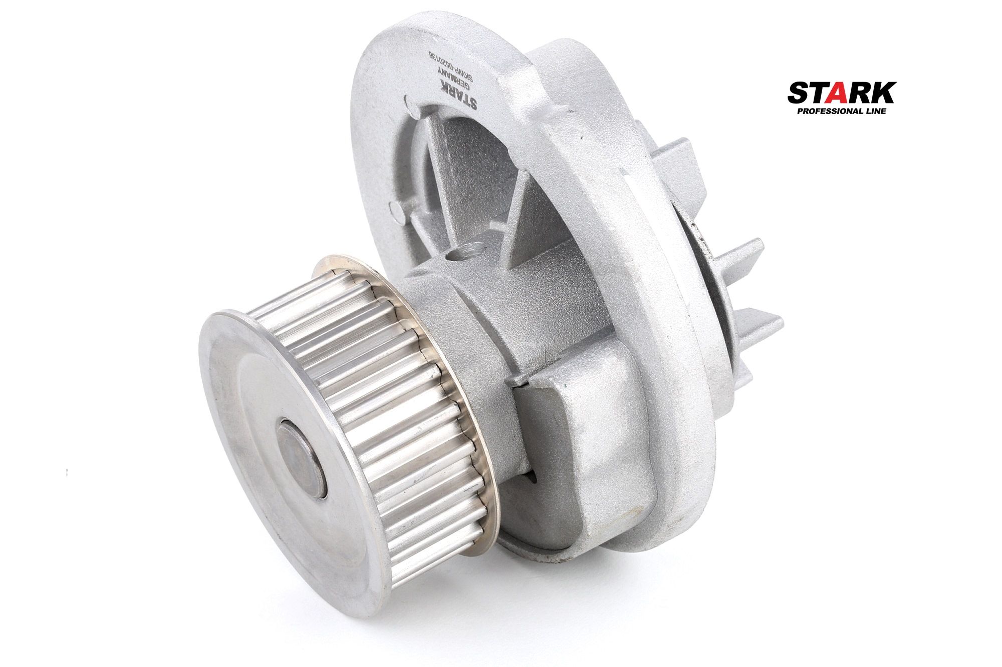 STARK SKWP-0520136 Water pump Number of Teeth: 23, Cast Aluminium, with seal ring, Plastic, Belt Pulley Ø: 57,2 mm