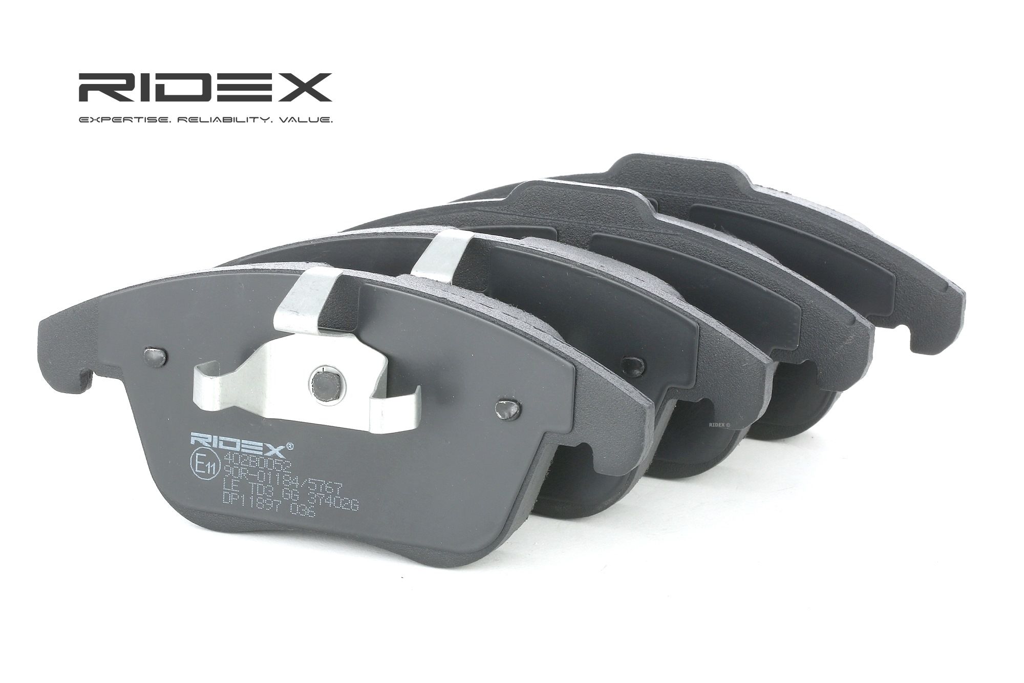 Buy Brake pad set RIDEX 402B0052 - LAND ROVER Brake parts online