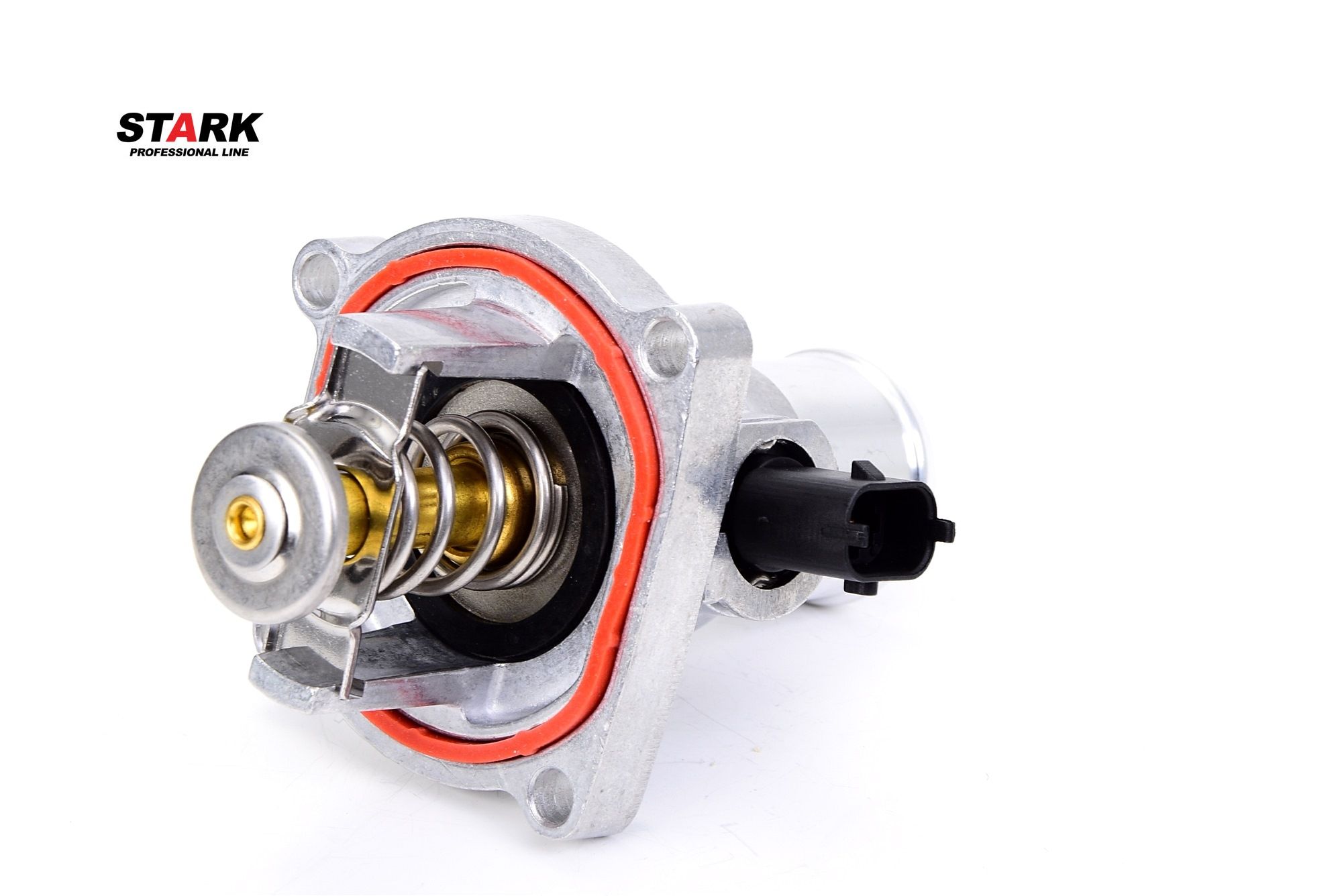 STARK SKTC-0560066 Engine thermostat Opening Temperature: 105°C, 25mm, with seal, with sensor, Aluminium, with housing