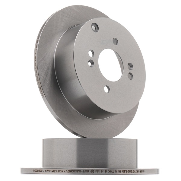 RIDEX 82B0271 Disco de freno