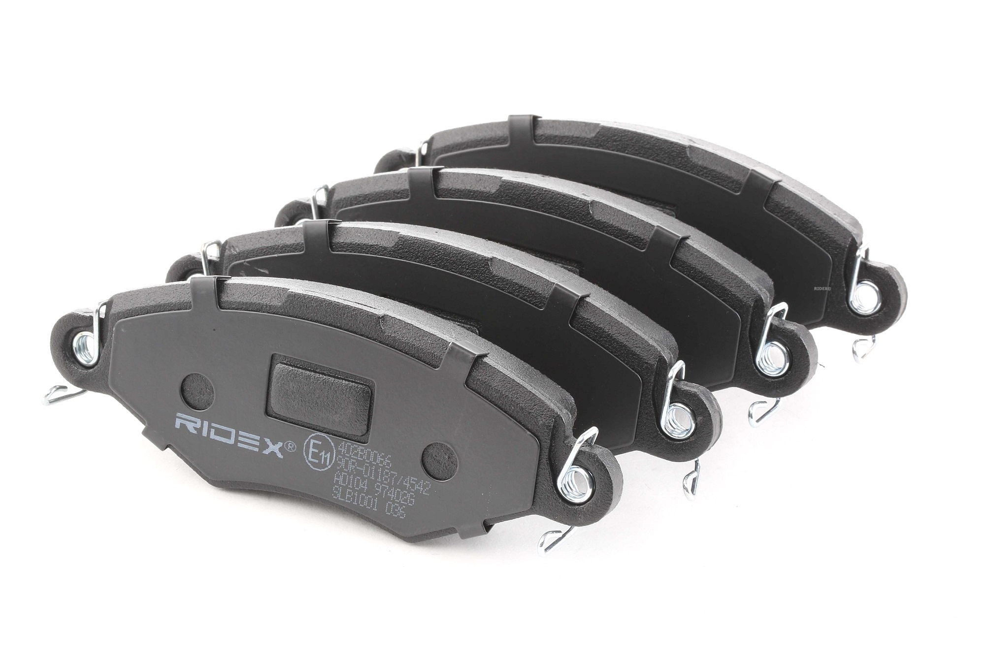 RIDEX Front Axle, excl. wear warning contact Height: 47,7mm, Width: 130,9mm, Thickness: 18mm Brake pads 402B0066 buy