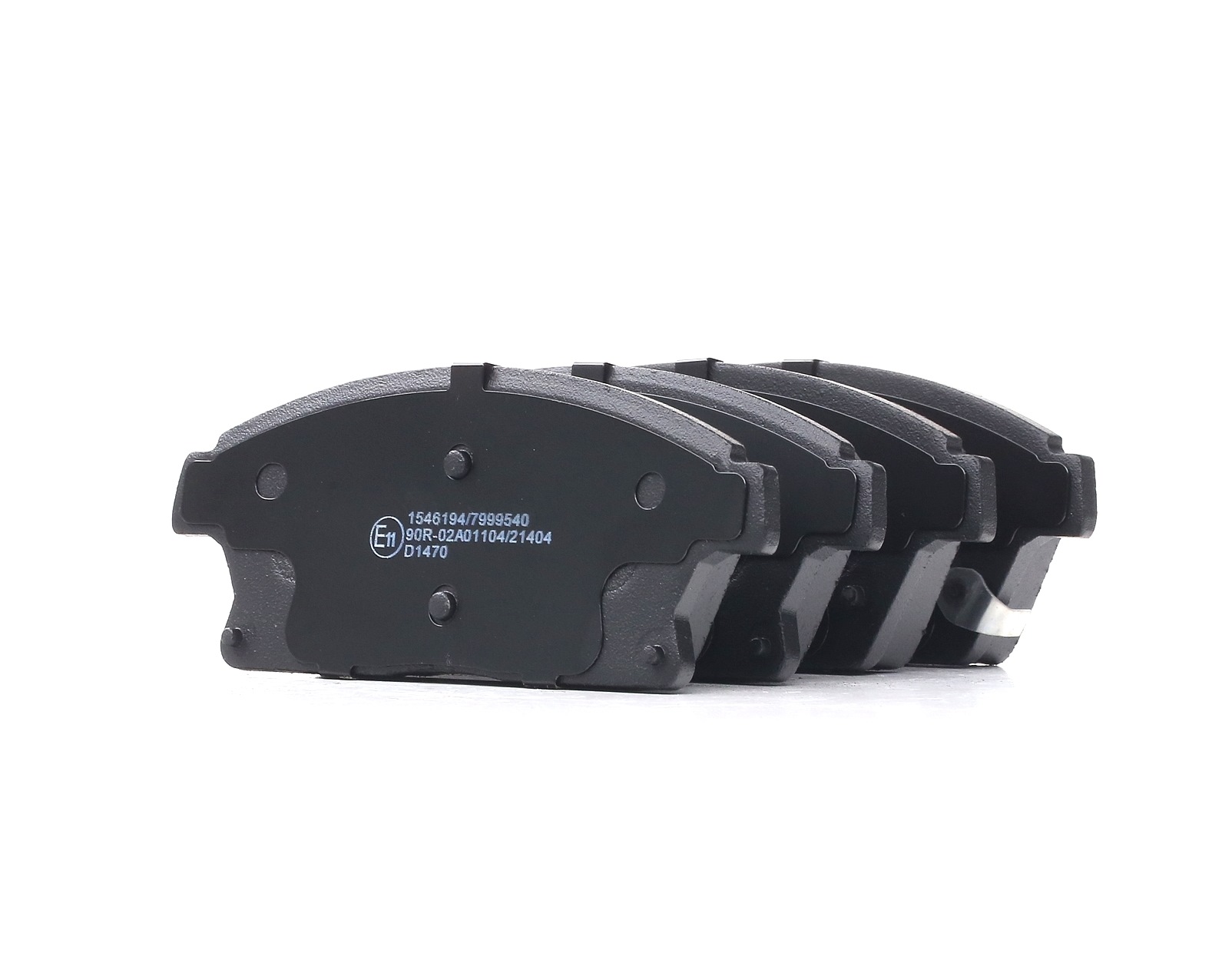 DELPHI Kit Pastiglie Freno Anteriori LP2203 Con Segnalatore Acustico D'Usura – Compatibile Con KIA VENGA, Codici OE 581011PA00