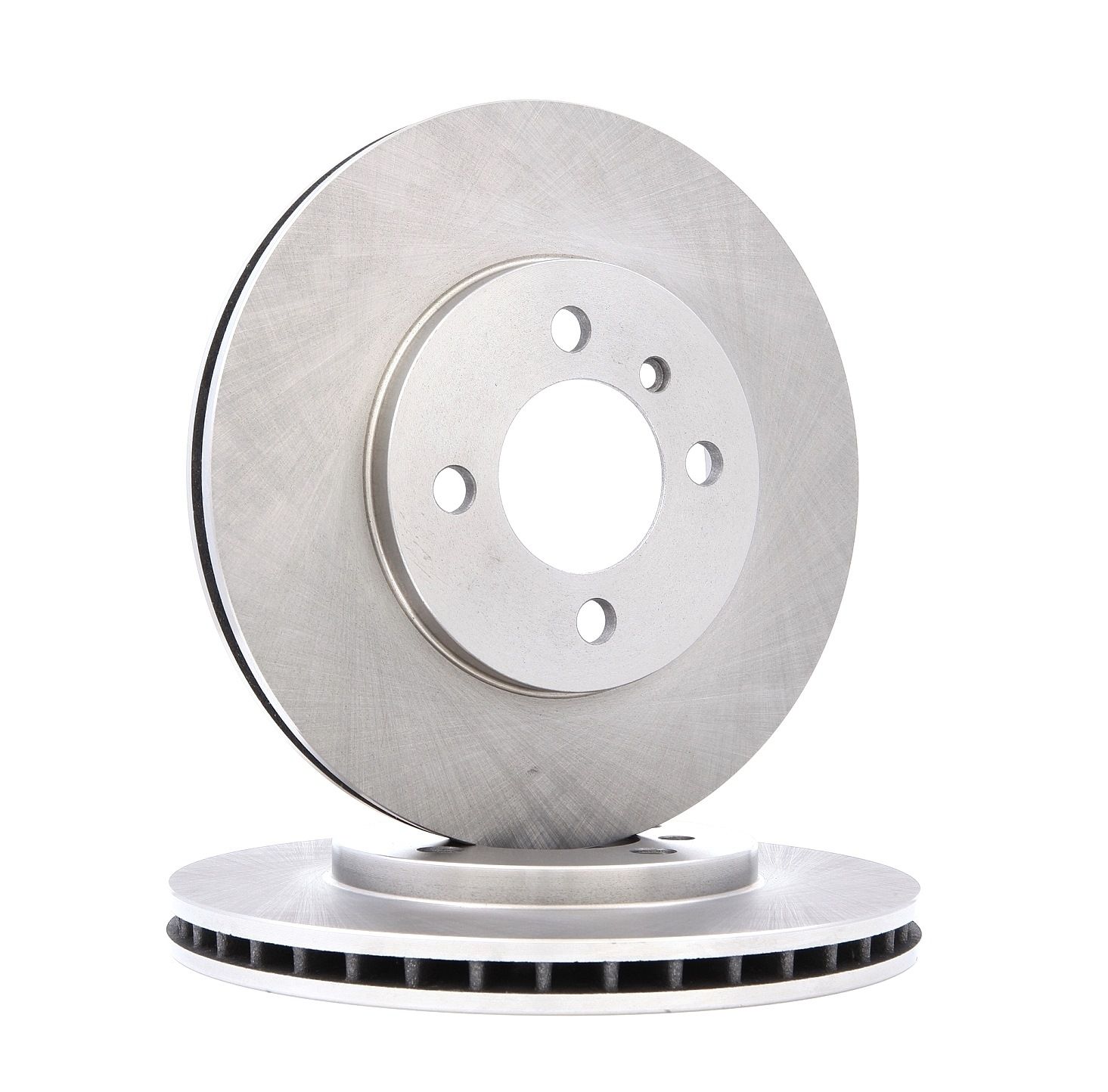 RIDEX 82B0285 Brake disc Front Axle, 260,0x22mm, 04/05x100, internally vented, Uncoated