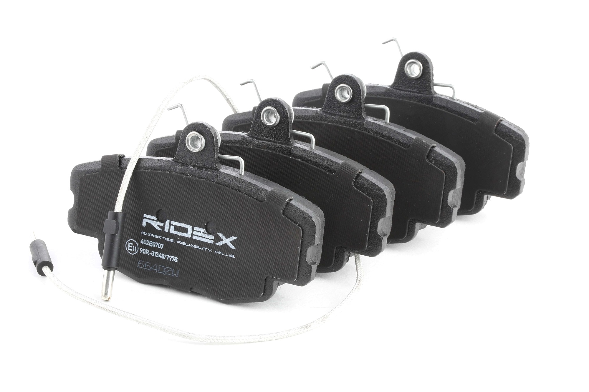 RIDEX 402B0707 Plaquettes de frein