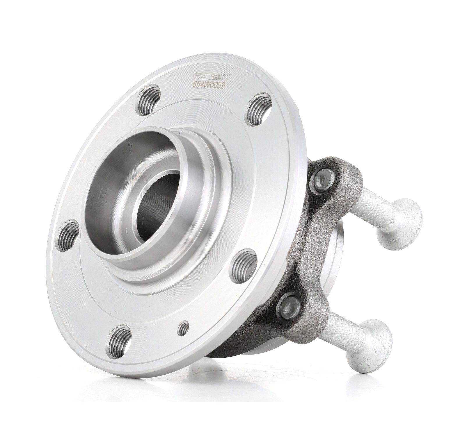 RIDEX 654W0009 Wheel hub bearing kit Volkswagen CADDY 2015 in original quality