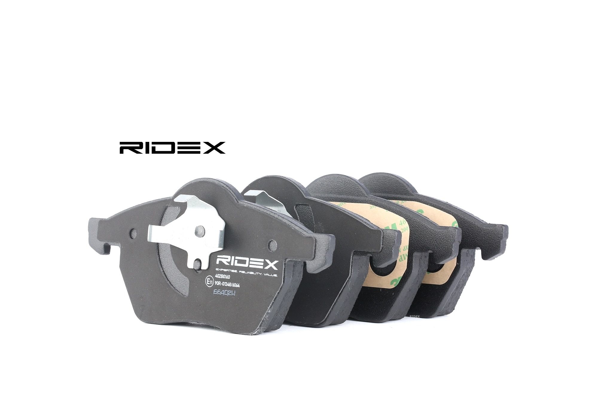 acheter RIDEX Essieu avant 402B0160 Hauteur: 74,2mm, Épaisseur 1: 19,5mm, Epaisseur 2: 20,5mm Plaquettes de frein 402B0160 à un bon prix