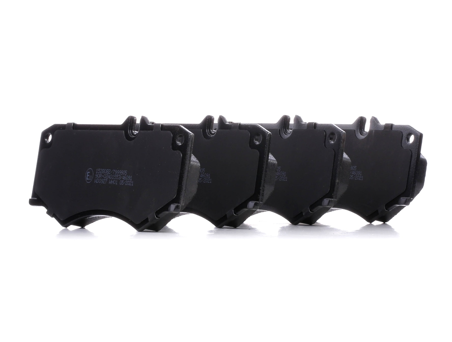 402B0207 RIDEX Комплект спирачно феродо, дискови спирачки - купете онлайн