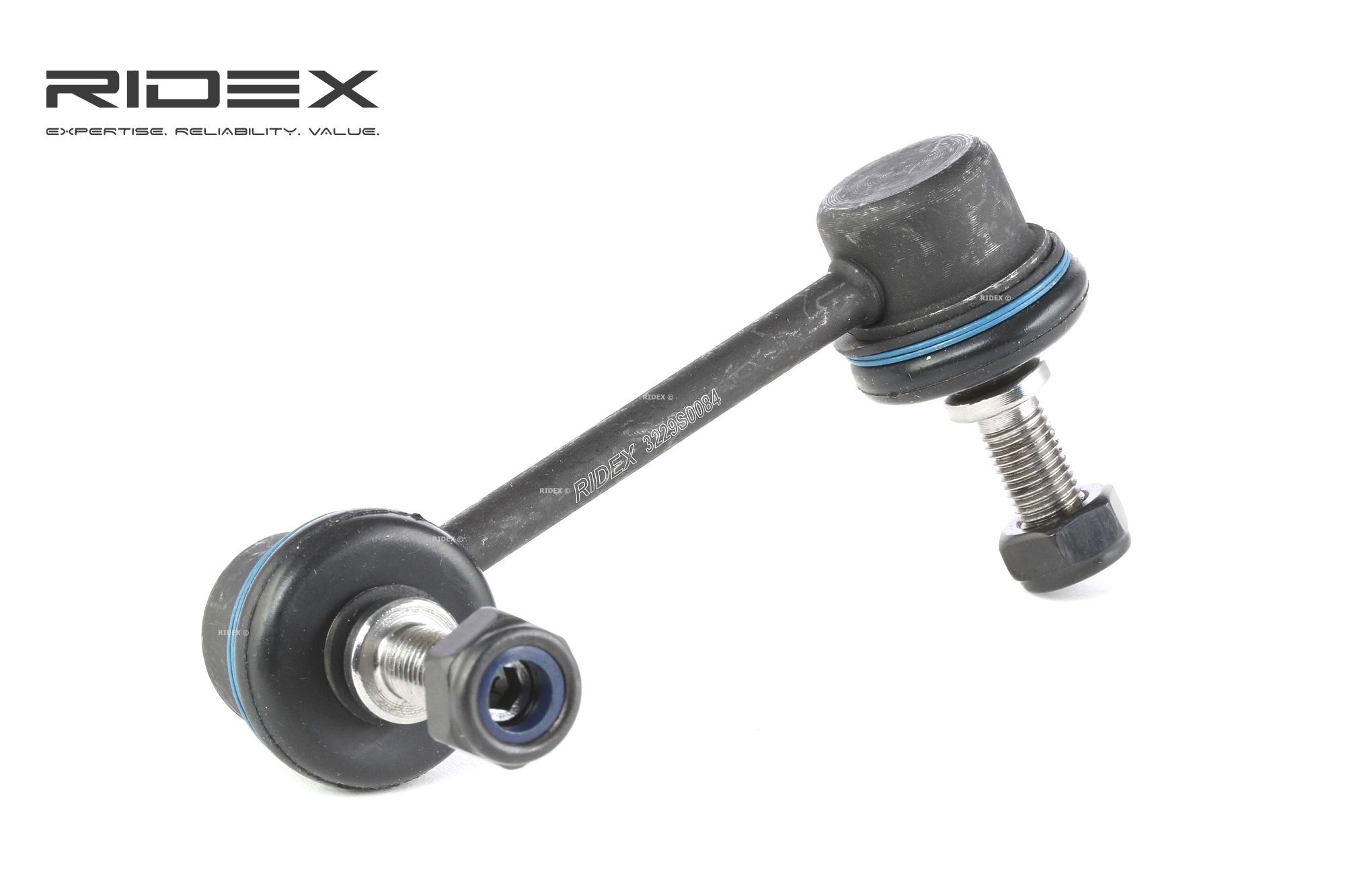 Buy Anti-roll bar link RIDEX 3229S0084 - Axle suspension parts Ford USA Probe I online