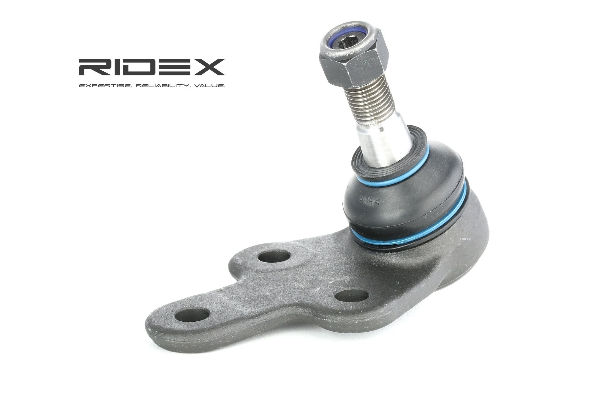RIDEX 2462S0108 Ball Joint Front axle both sides, for control arm, 3-point attachment