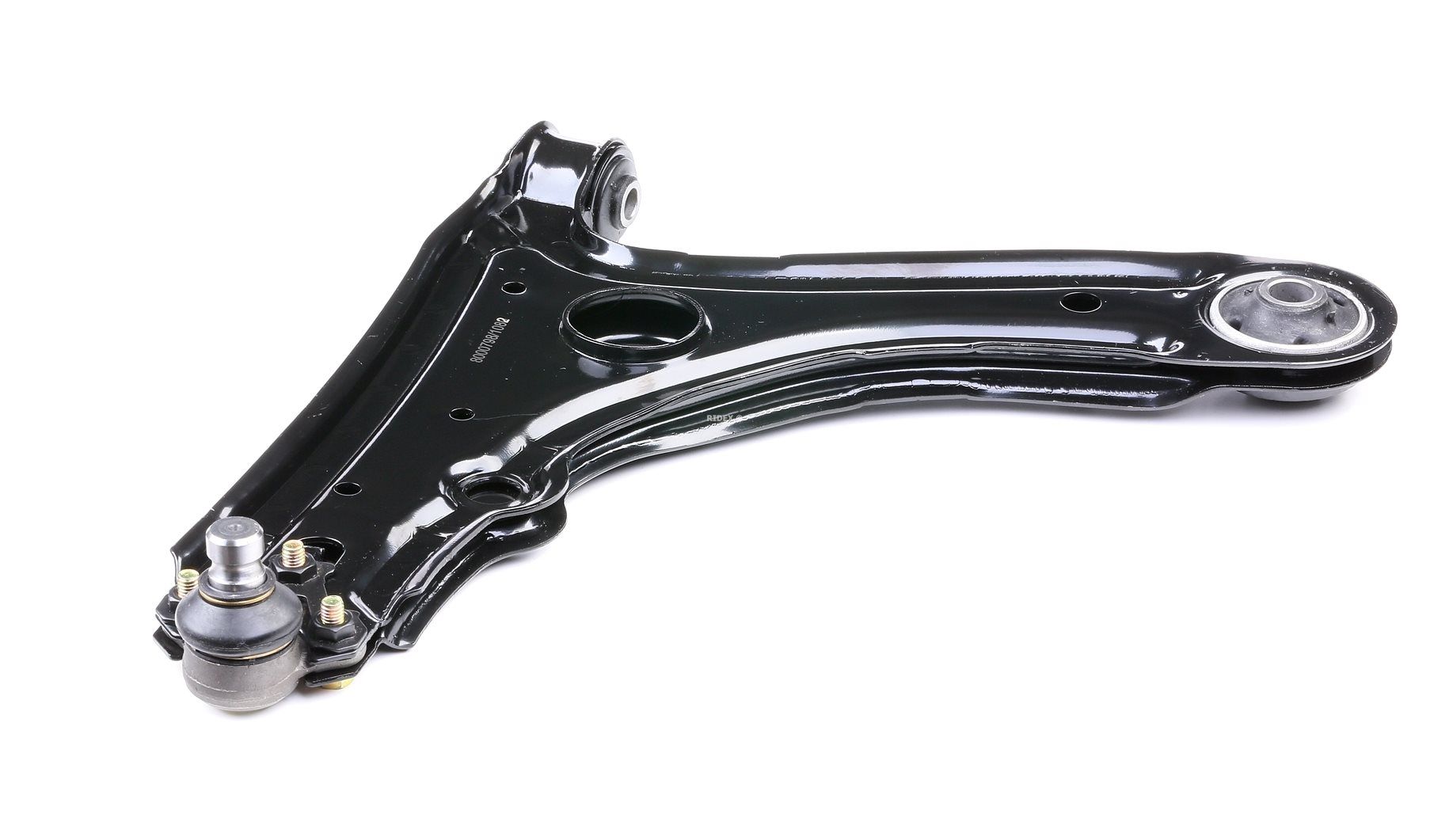 RIDEX 273C0029 Suspension arm with ball joint, Front Axle Left, Control Arm, Steel, Cone Size: 19,0 mm