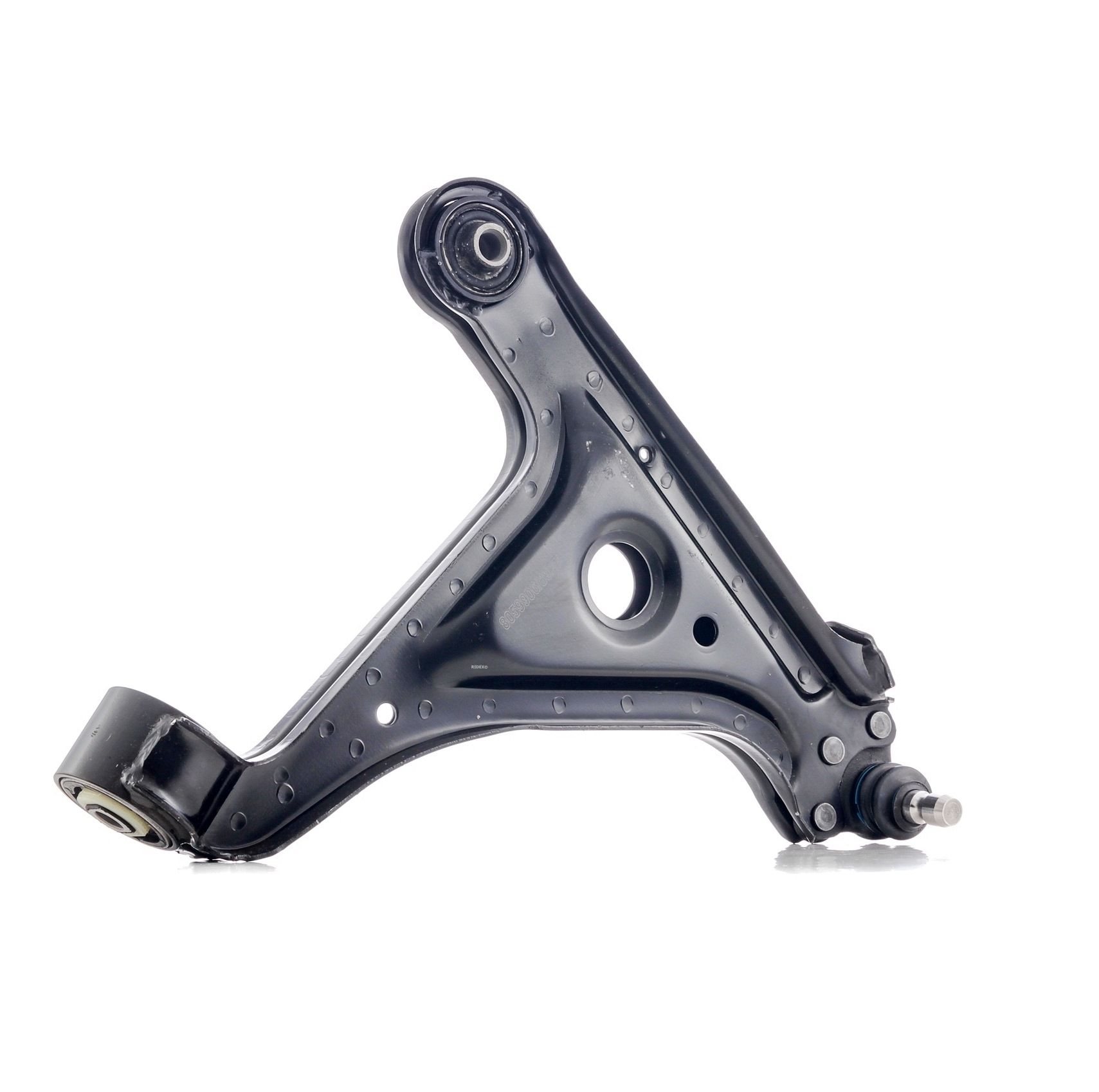 RIDEX 273C0293 Suspension arm Front Axle, Lower, Right, Control Arm, Sheet Steel, Cone Size: 18 mm