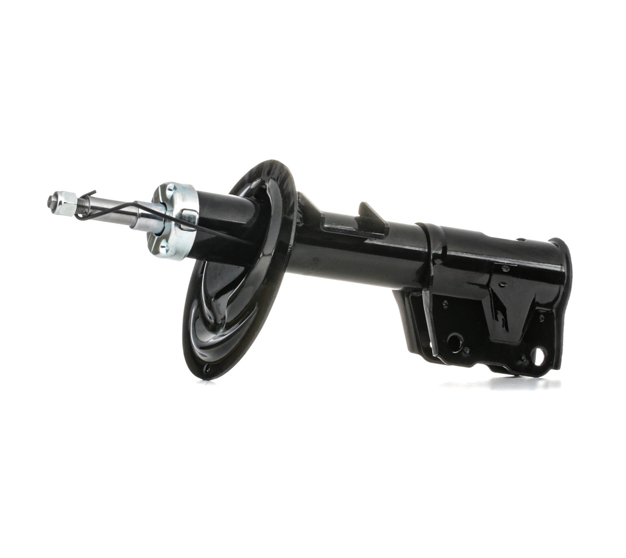 RIDEX 854S0251 Shock absorber Front Axle Left, Gas Pressure, Twin-Tube, Suspension Strut, Bottom Clamp, Top pin
