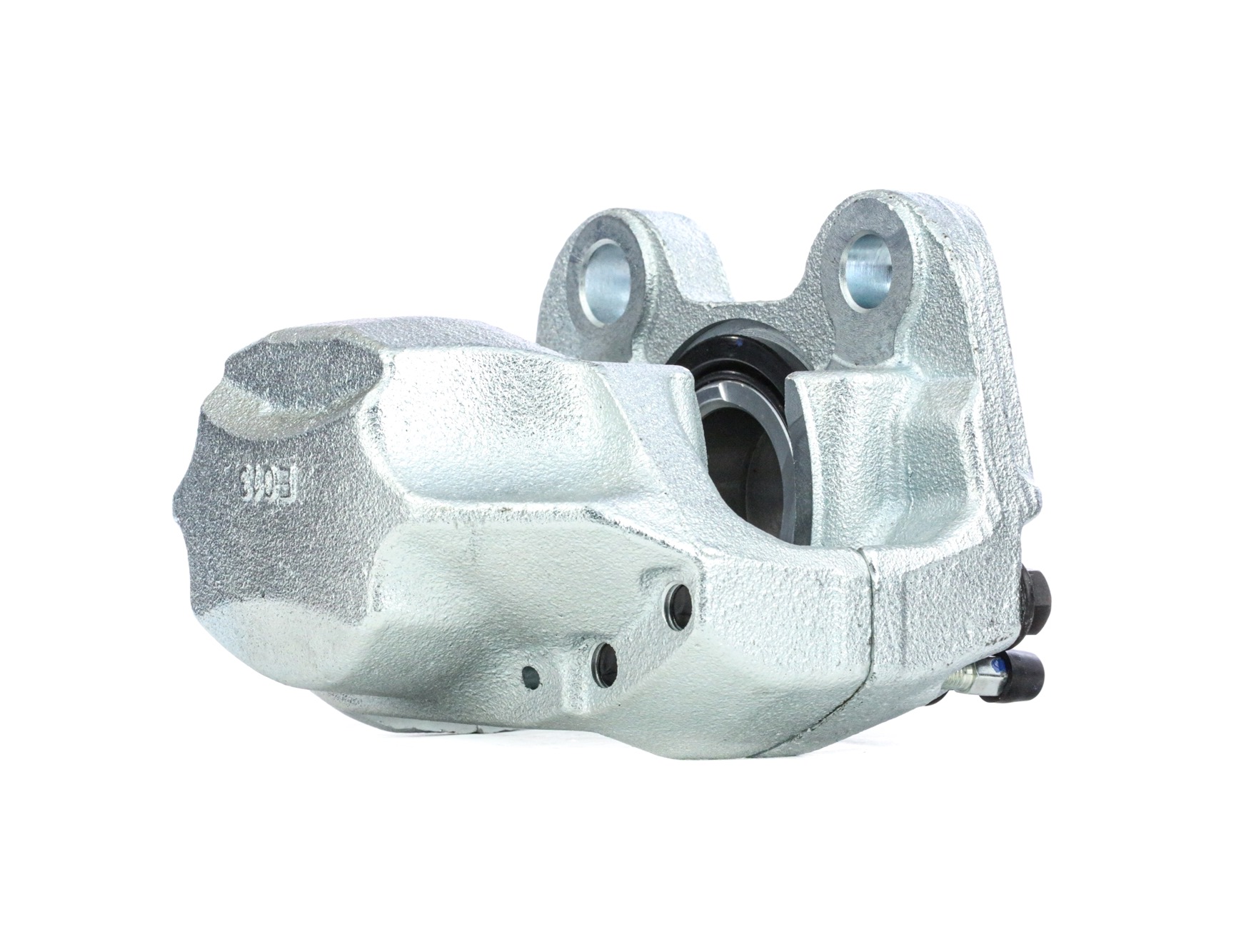 STARK SKBC-0460296 Brake caliper grey, Cast Iron, Front Axle Right, without holder