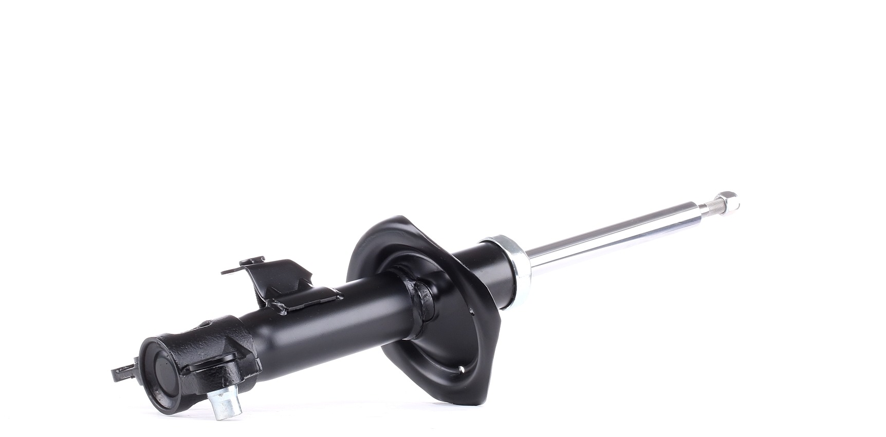 RIDEX 854S0193 Shock absorber Front Axle Right, Gas Pressure, Twin-Tube, Suspension Strut, Top pin, Bottom Clamp