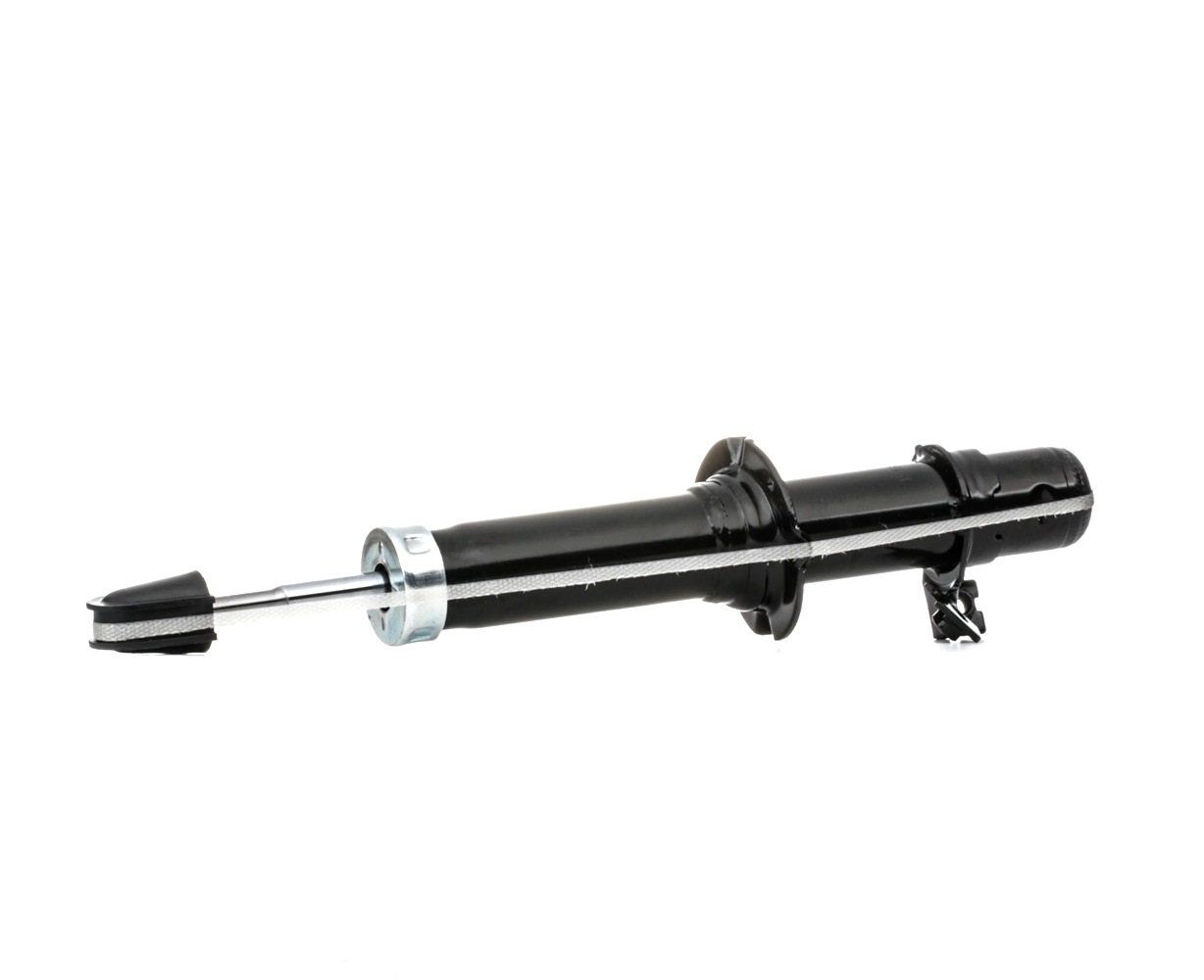 RIDEX 854S0388 Shock absorber Front Axle Right, Gas Pressure, 390x255 mm, Twin-Tube, Suspension Strut, Top pin, Bottom Plate