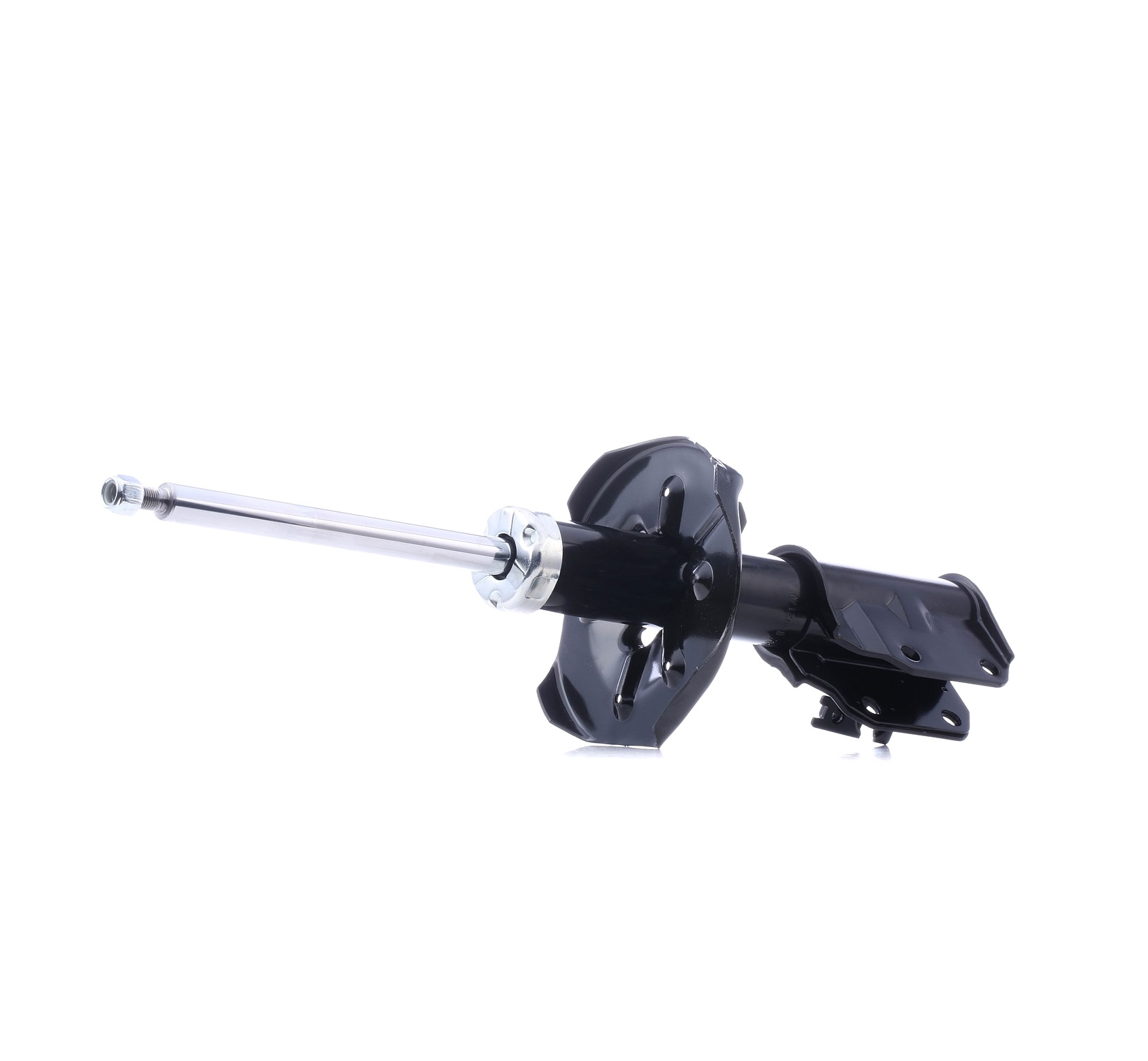 RIDEX 854S0443 Shock absorber Left, Gas Pressure, 510x330 mm, Twin-Tube, Suspension Strut, Top pin, Bottom Clamp