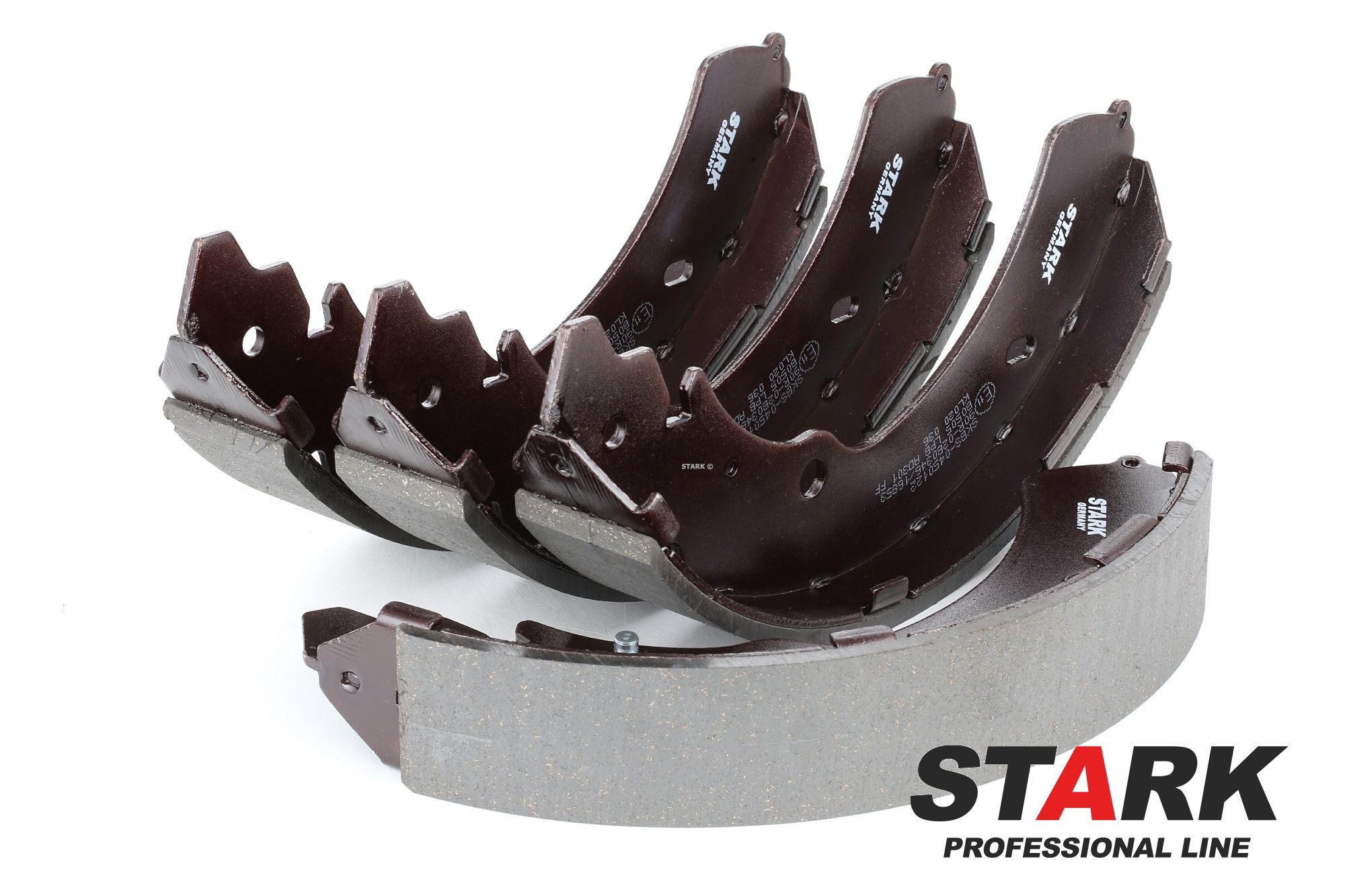 STARK SKBS-0450122 Brake Shoe Set Rear Axle, 295 x 47 mm
