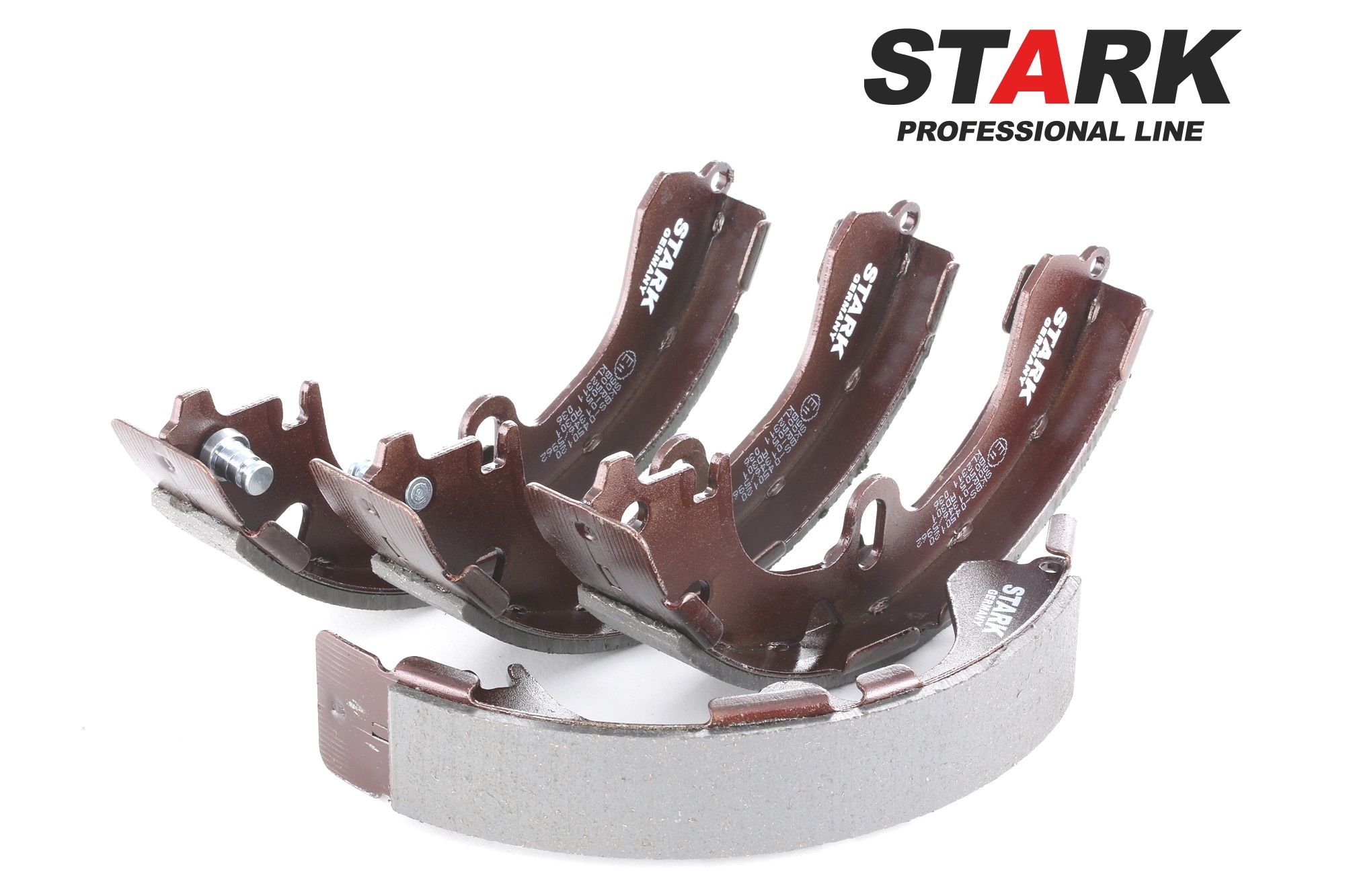 STARK Rear Axle, Ø: 200 x 37 mm, without lever Width: 37mm Brake Shoes SKBS-0450120 buy
