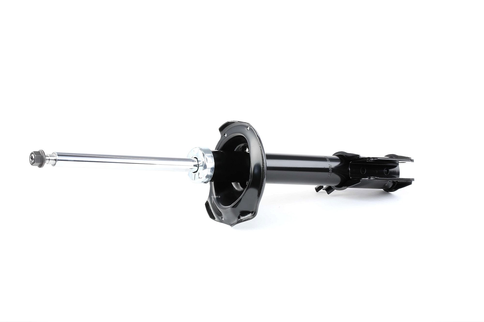 RIDEX 854S0983 Shock absorber Rear Axle Right, Gas Pressure, Twin-Tube, Suspension Strut, Top pin, Bottom Clamp