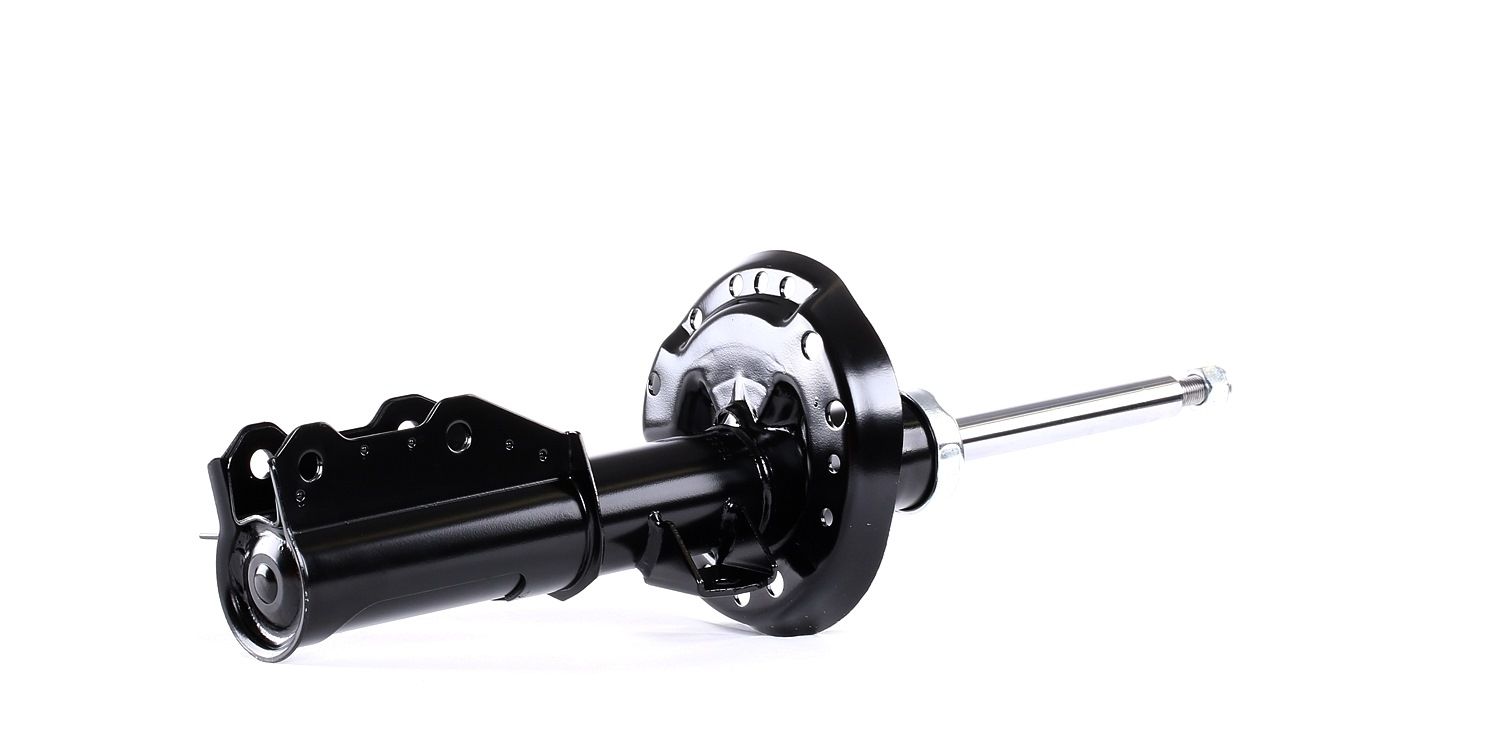 RIDEX 854S0823 Shock absorber Front Axle Left, Gas Pressure, Twin-Tube, Suspension Strut, Top pin, Bottom Clamp