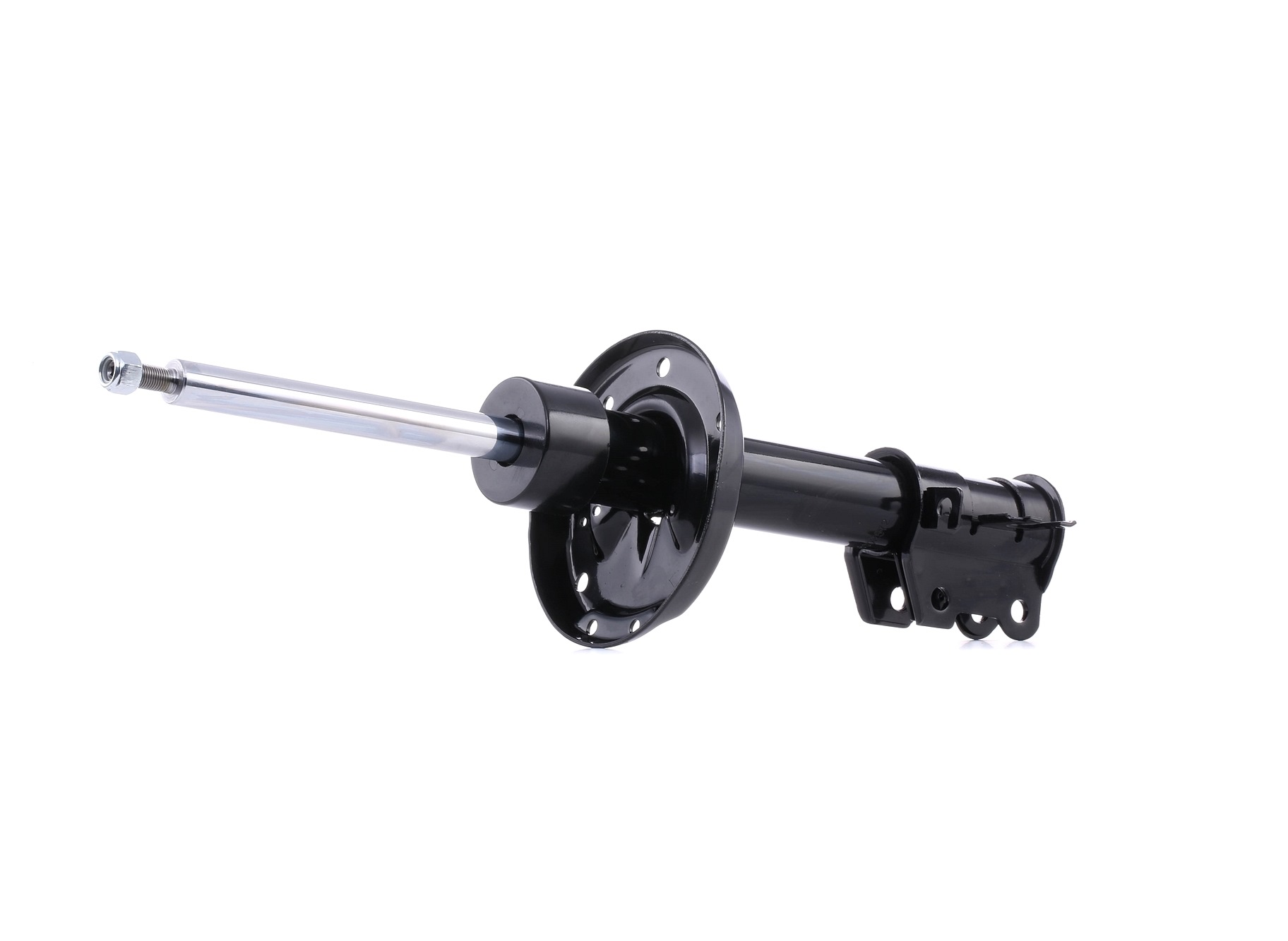 RIDEX 854S0876 Shock absorber Front Axle Right, Gas Pressure, Twin-Tube, Suspension Strut, Top pin, Bottom Clamp