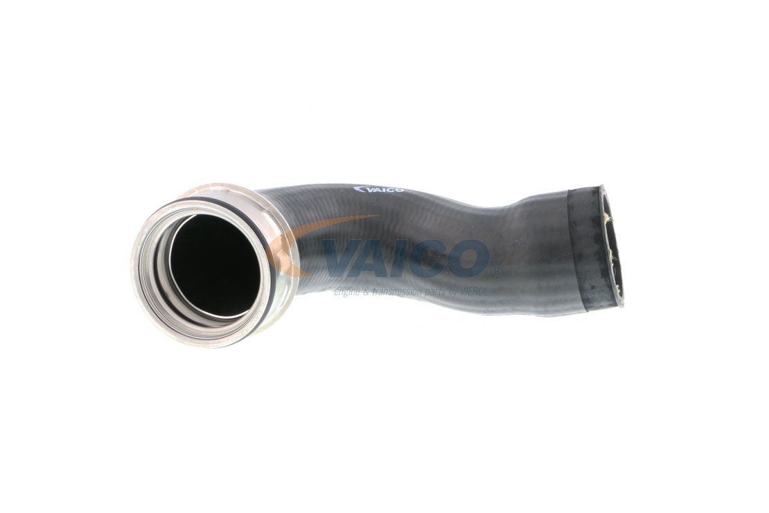 VAICO V10-3766 Charger Intake Hose Rubber with fabric lining, Q+, original equipment manufacturer quality