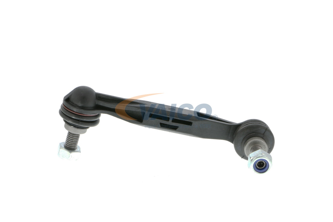 VAICO V20-2584 Anti-roll bar link Rear Axle Right, 116mm, M10 x 1,5 , Plastic