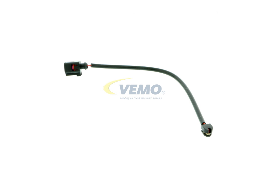 VEMO Front Axle, Original VEMO Quality Warning Contact Length: 296mm Warning contact, brake pad wear V45-72-0021 buy