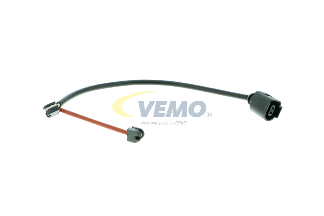 VEMO Front Axle, Original VEMO Quality Warning Contact Length: 340mm Warning contact, brake pad wear V45-72-0026 buy