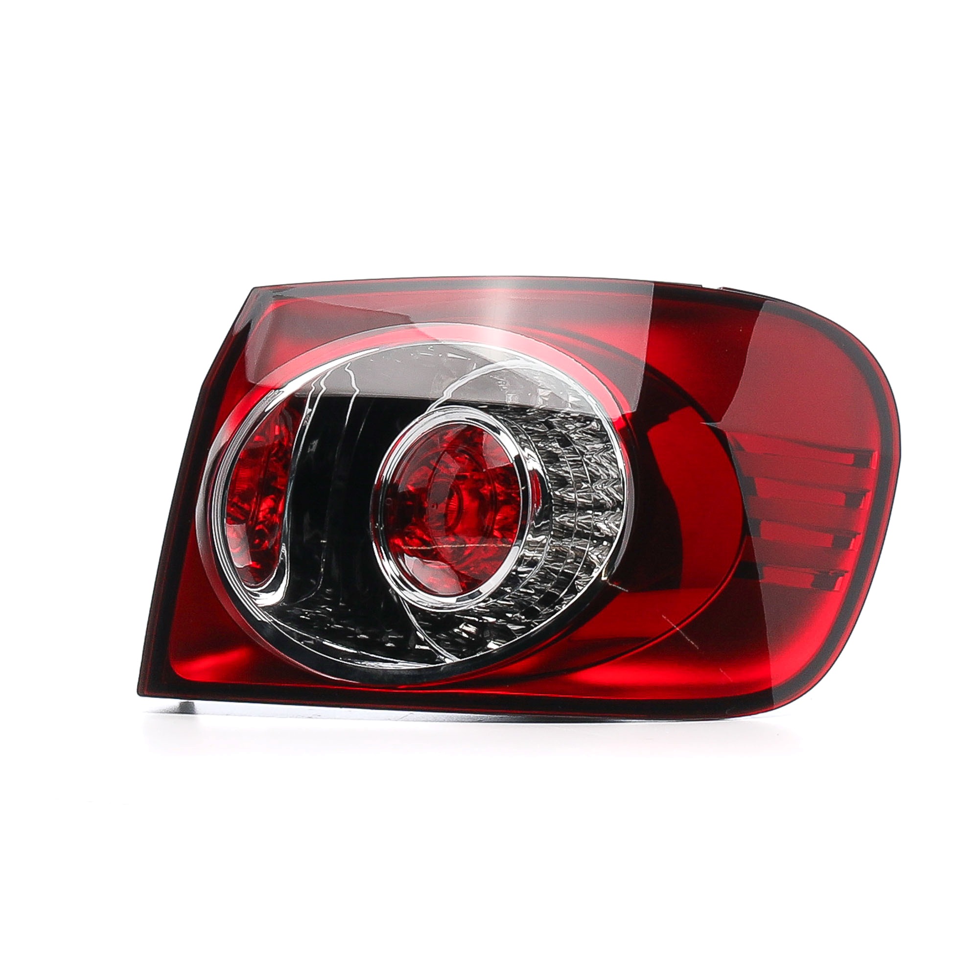 DIEDERICHS 2215690 Feu arrière Partie extérieure, sans porte-lampe, droit, LED