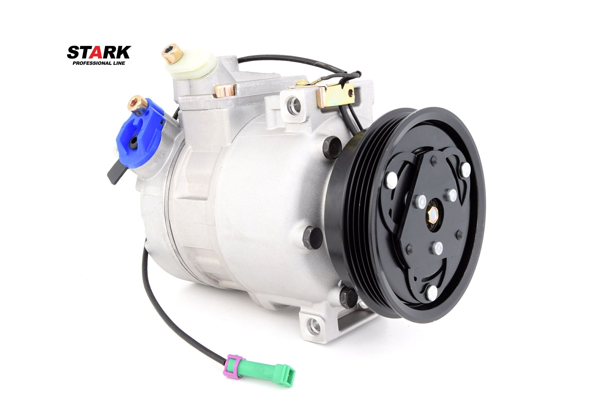 STARK SKKM-0340098 Air conditioning compressor 7SBU16C, PAG 46, R 134a, with PAG compressor oil