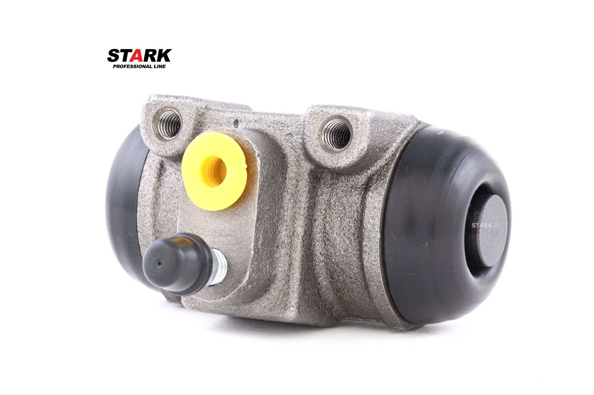 STARK SKWBC-0680018 Wheel Brake Cylinder 26,99 mm, Rear Axle both sides, with breather valve, Grey Cast Iron, 1x M10x1.0