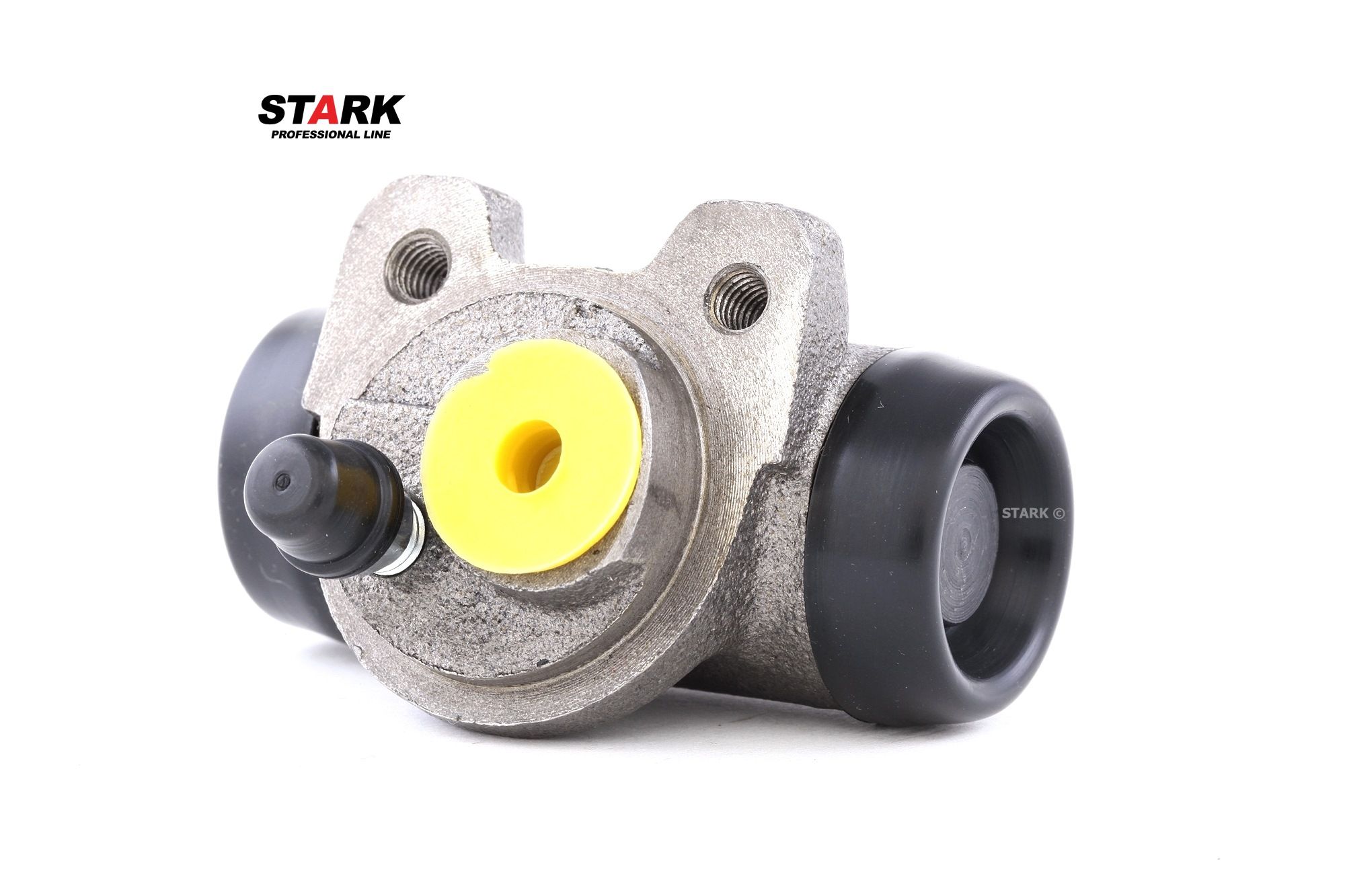 STARK SKWBC-0680036 Wheel Brake Cylinder 19,05 mm, Rear Axle Right, with integrated regulator, Cast Iron, 1x M12x1.0