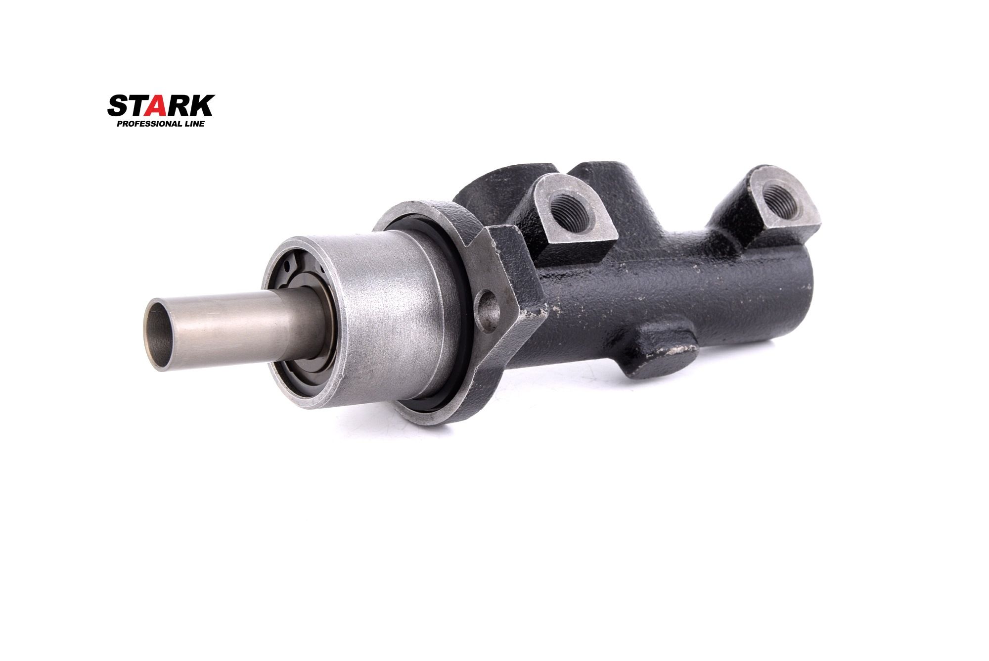 STARK SKMC-0570009 Brake master cylinder Bore Ø: 23,81 mm, without brake fluid reservoir, Cast Iron, 2x M12x1.0