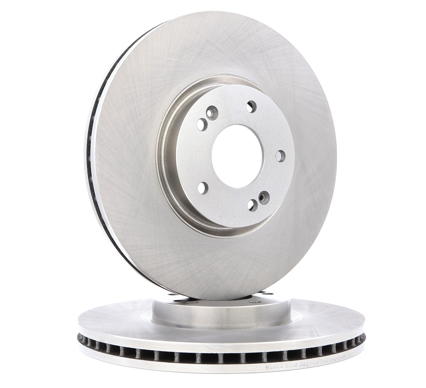 RIDEX 82B0302 Brake disc Front Axle, 321,0x28mm, 05/07x114,3, internally vented, Uncoated