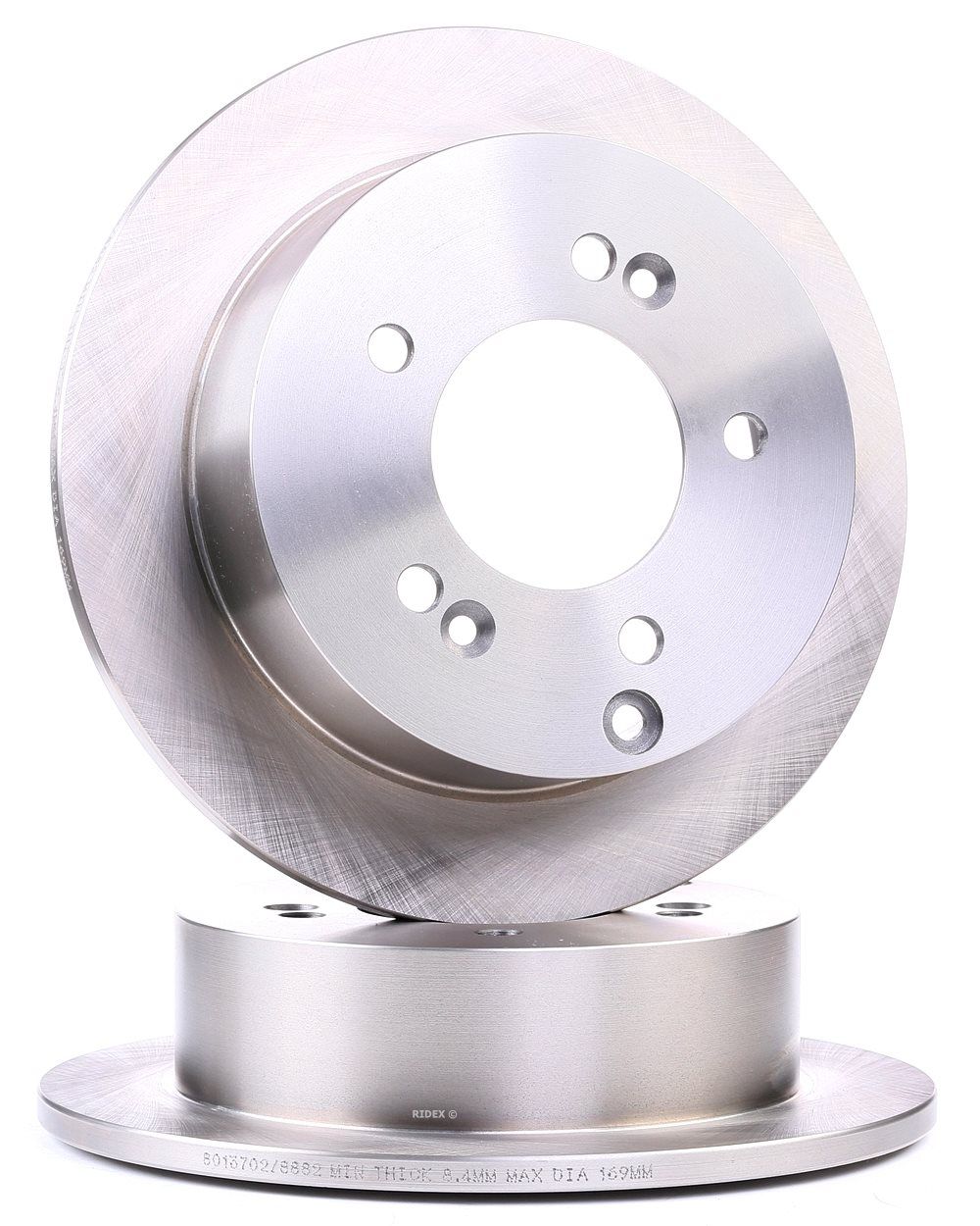 Buy Brake disc RIDEX 82B0242 - Brake components parts HYUNDAI XG online