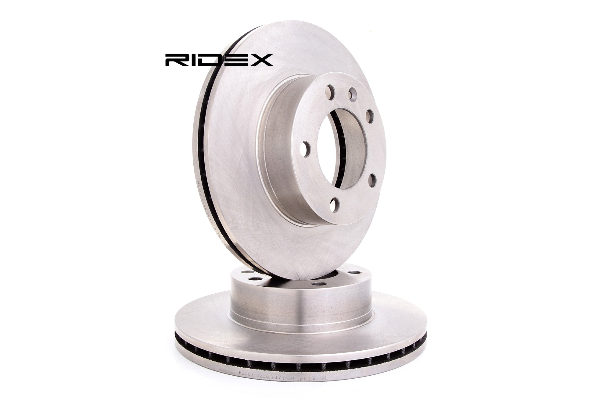 RIDEX 82B0187 Brake disc 9111038
