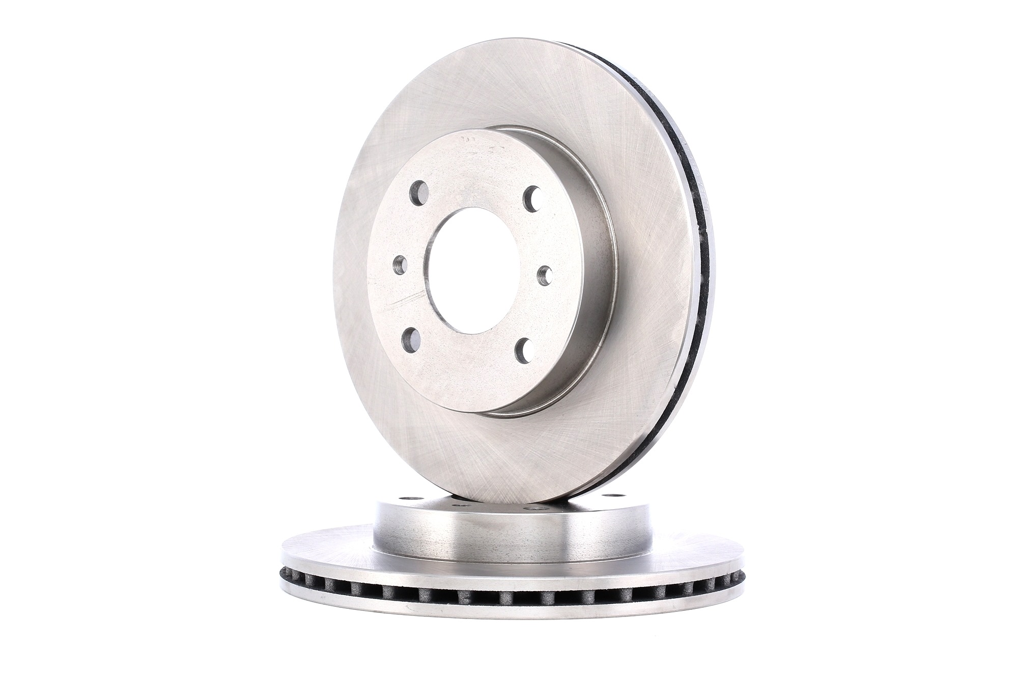 RIDEX 82B0404 Brake disc Front Axle, 257,0x22mm, 4/6x114,3, internally vented, Uncoated