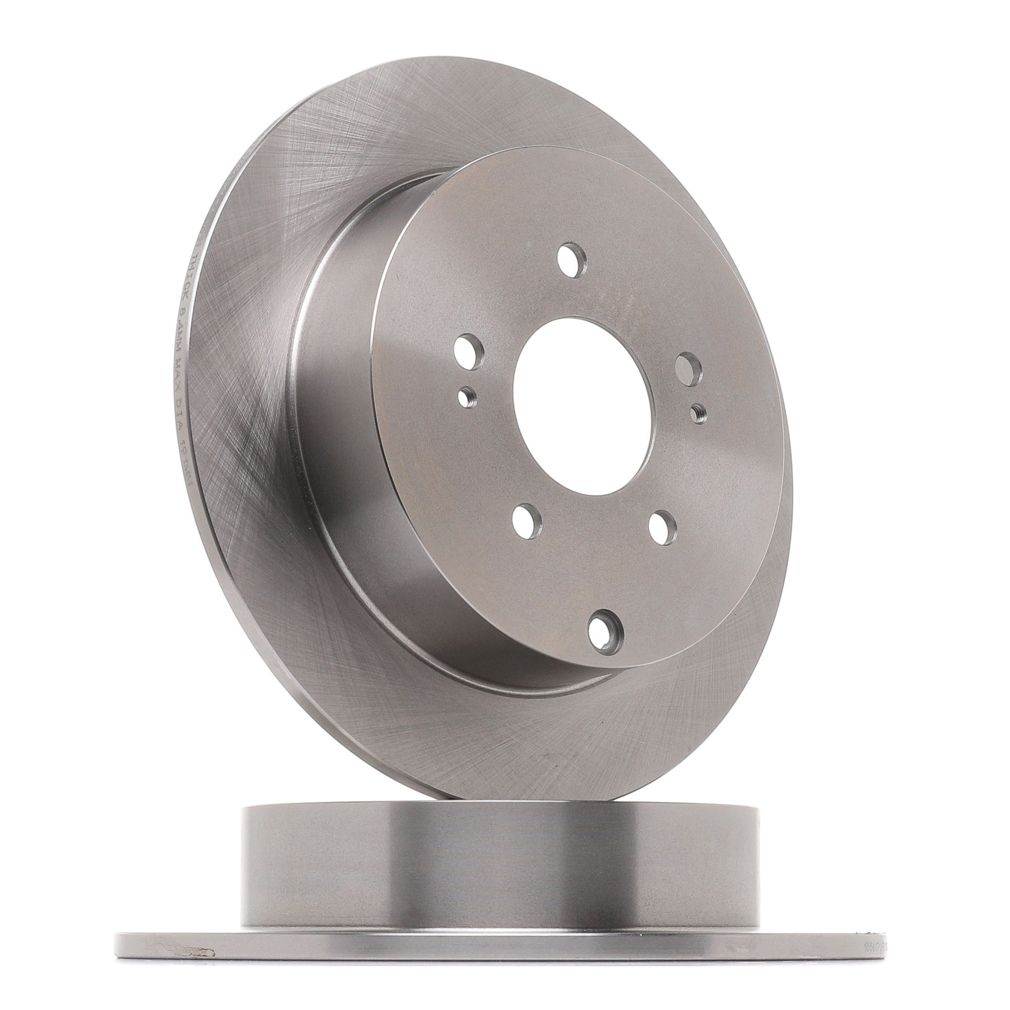 RIDEX 82B0372 Disque de frein Essieu arrière, 301,8x9,9mm, 5/7x114,3, plein, Fonte