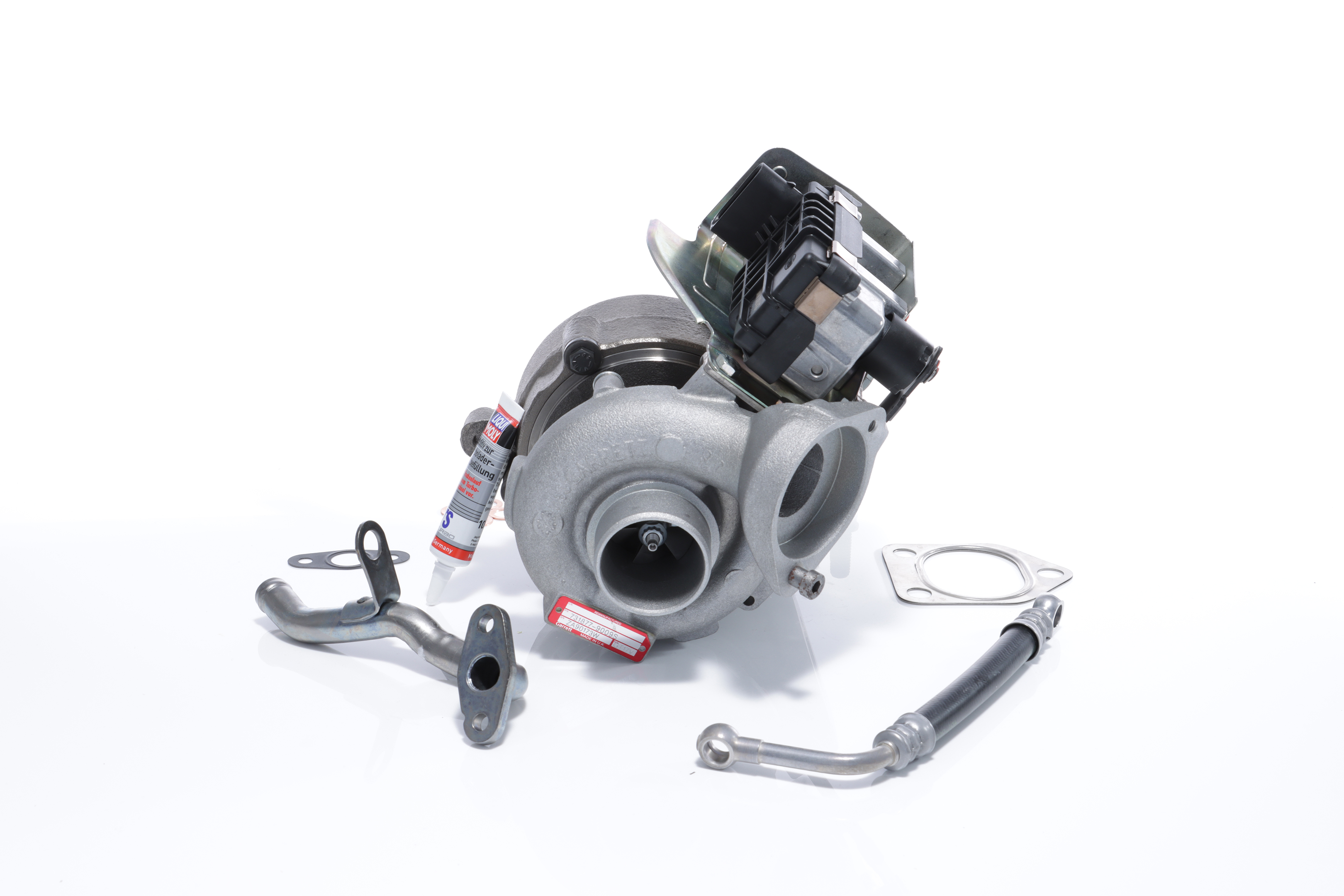 BTS TURBO Exhaust Turbocharger, Euro 4 (D4), with attachment material, with oil supply line, with oil drain line Turbo T981053BL buy