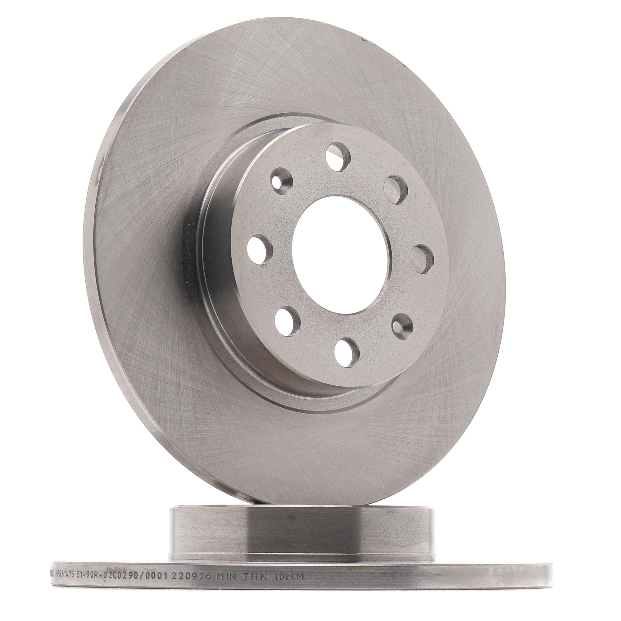 Kit Dischi Freno Posteriori ROTINGER RT 1403-GL T6 - 2 Pezzi, Diametro 259 Mm, Con Rivestimento Anticorrosione