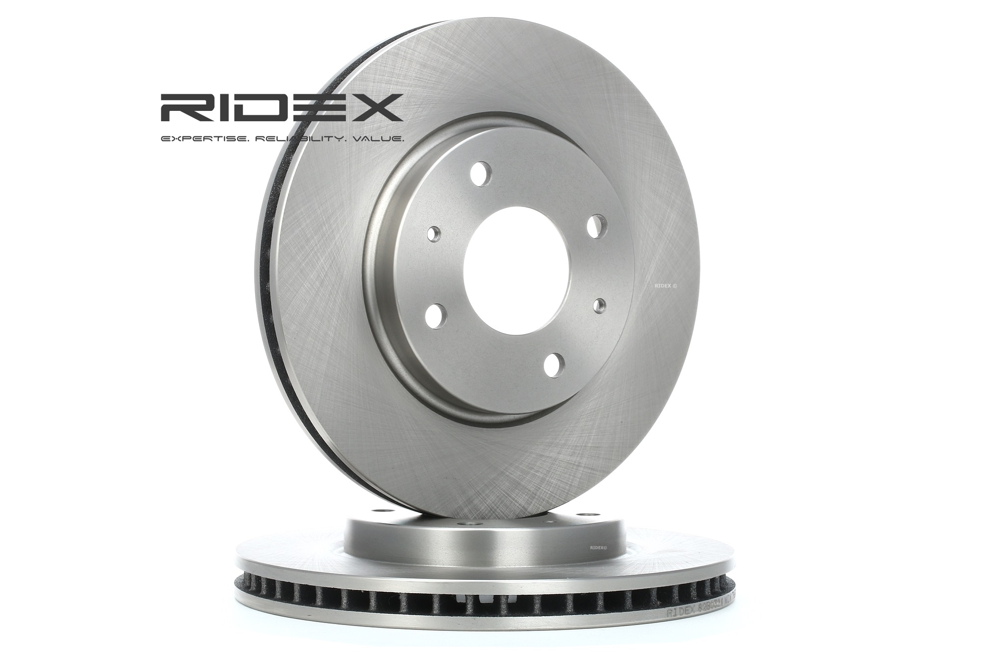 RIDEX Disque de frein MITSUBISHI 82B0324 MR510741,MR510742 Disques de frein,Disque