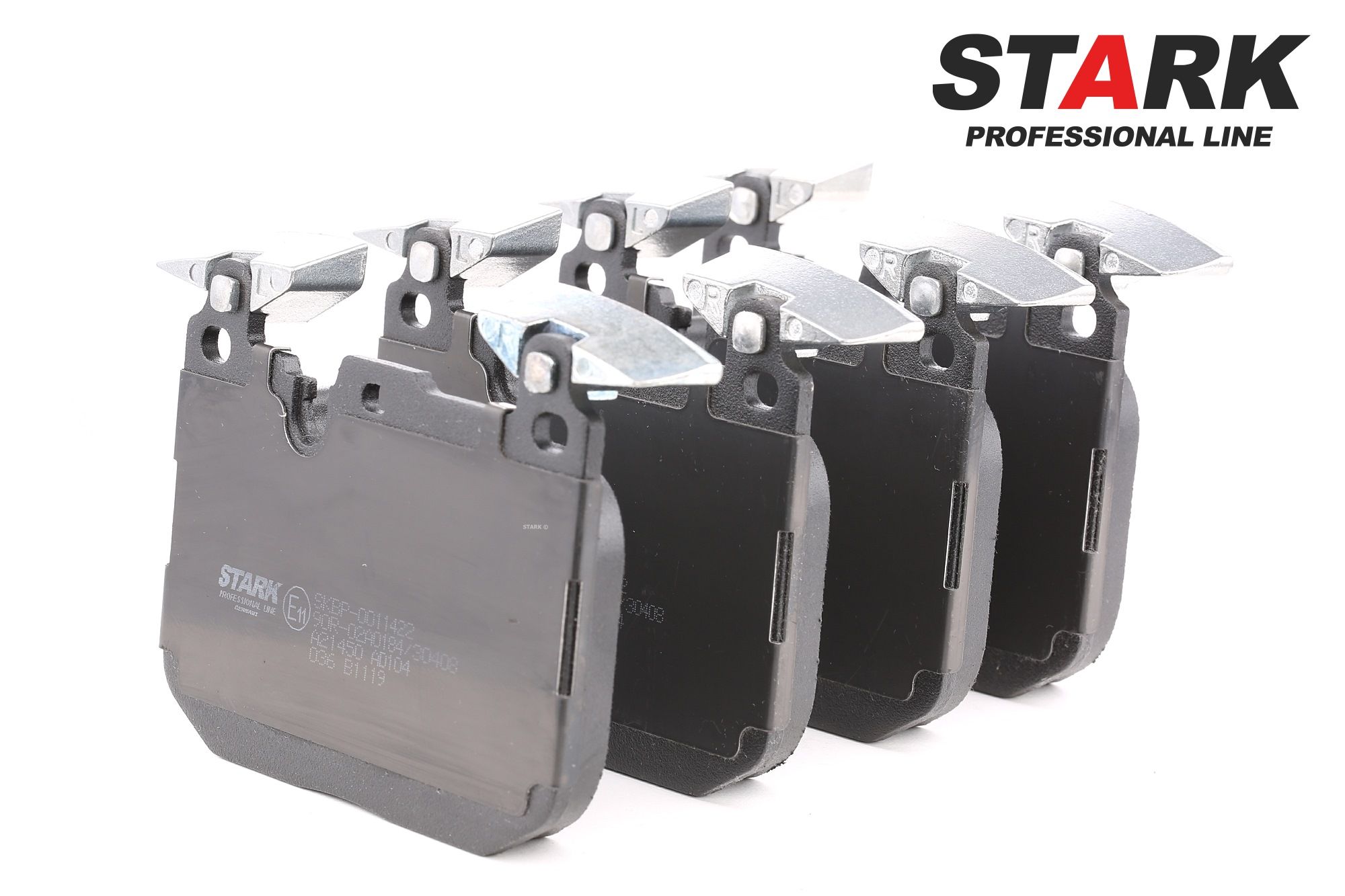 SKBP-0011422 STARK Vorderachse, für Verschleißwarnanzeiger vorbereitet Breite: 91,4mm, Dicke/Stärke 1: 18,3mm Bremsbelagsatz SKBP-0011422 günstig kaufen