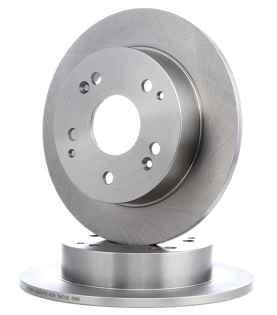RIDEX 82B0473 Brake disc Rear Axle, 260,0x10,0mm, 5, 5/9x114,3, solid