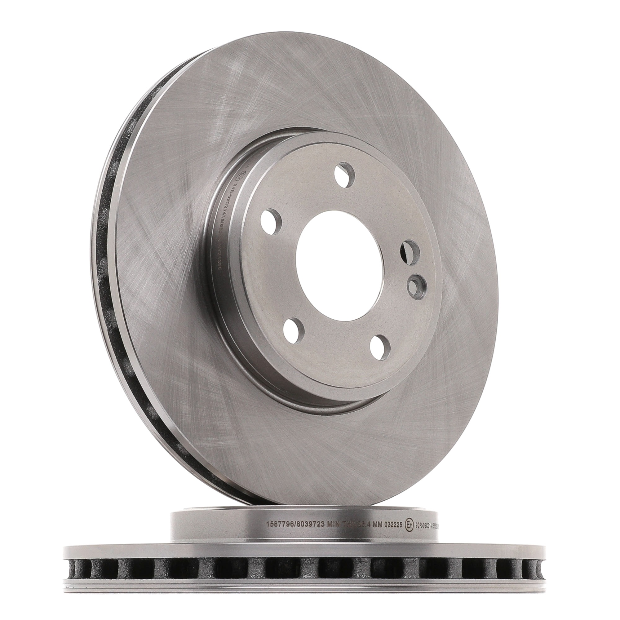 82B0838 Brake disc RIDEX 246421011207 MERCEDES-BENZ