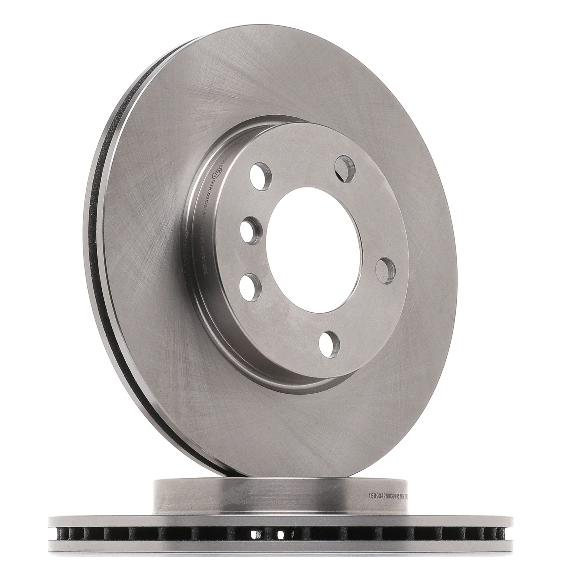 RIDEX 82B0820 Disque de frein Essieu avant, 294x22mm, 5/6x120, ventilé, Fonte