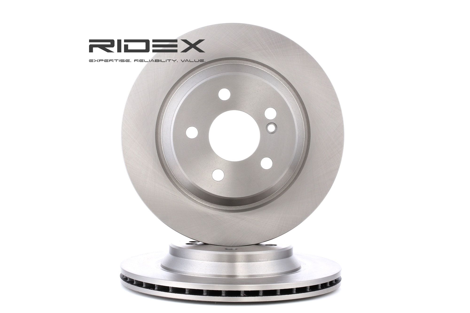 RIDEX 82B0638 Brake disc 300,0x22mm, 5/6x112, Vented, Uncoated
