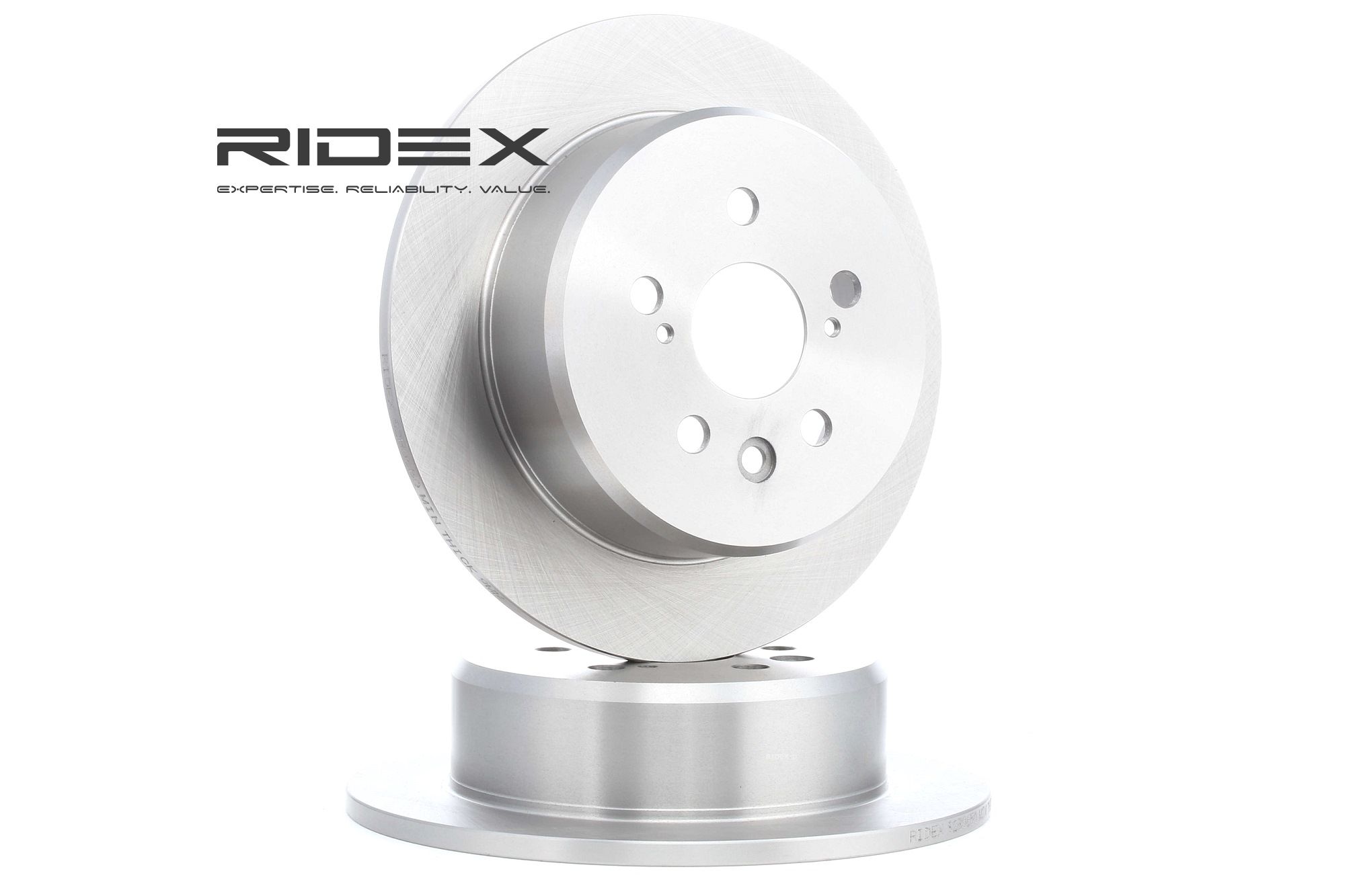 Image of RIDEX Disco freno TOYOTA,LEXUS 82B0650 4243120090,4243120160 Dischi freno,Dischi dei freni