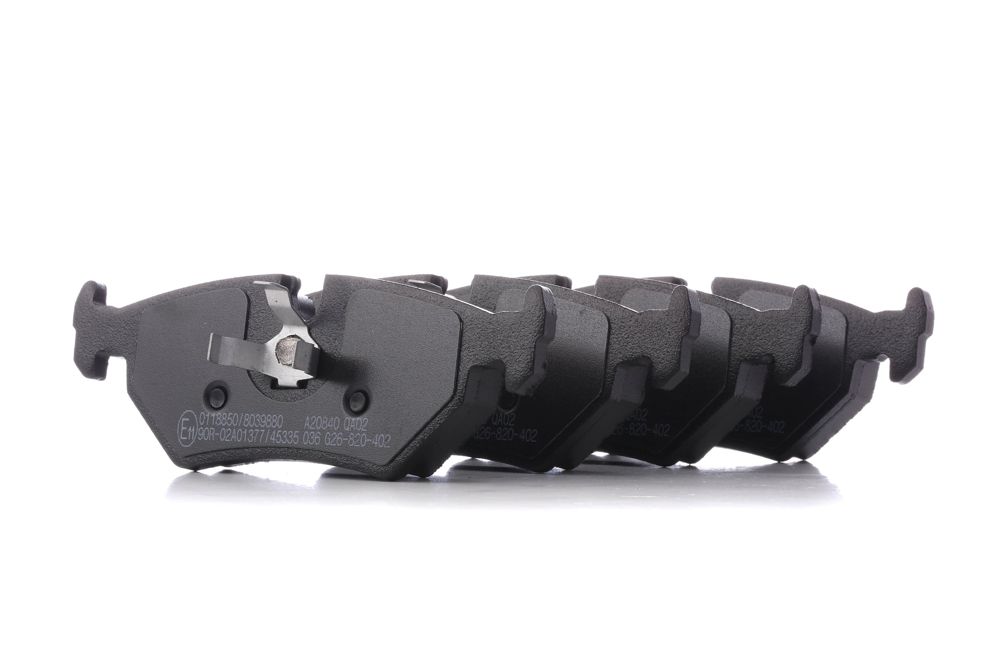 Купете SKBP-0011483 STARK задна ос височина 1: 42,9mm, ширина 1: 123mm, дебелина 1: 17mm Комплект спирачно феродо, дискови спирачки SKBP-0011483 евтино
